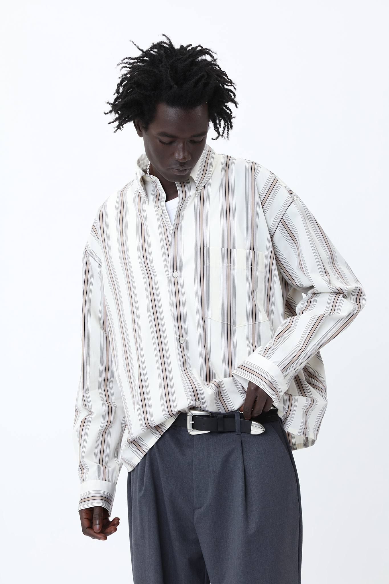 Maza Stripe Shirt - Won Hundred Online Store