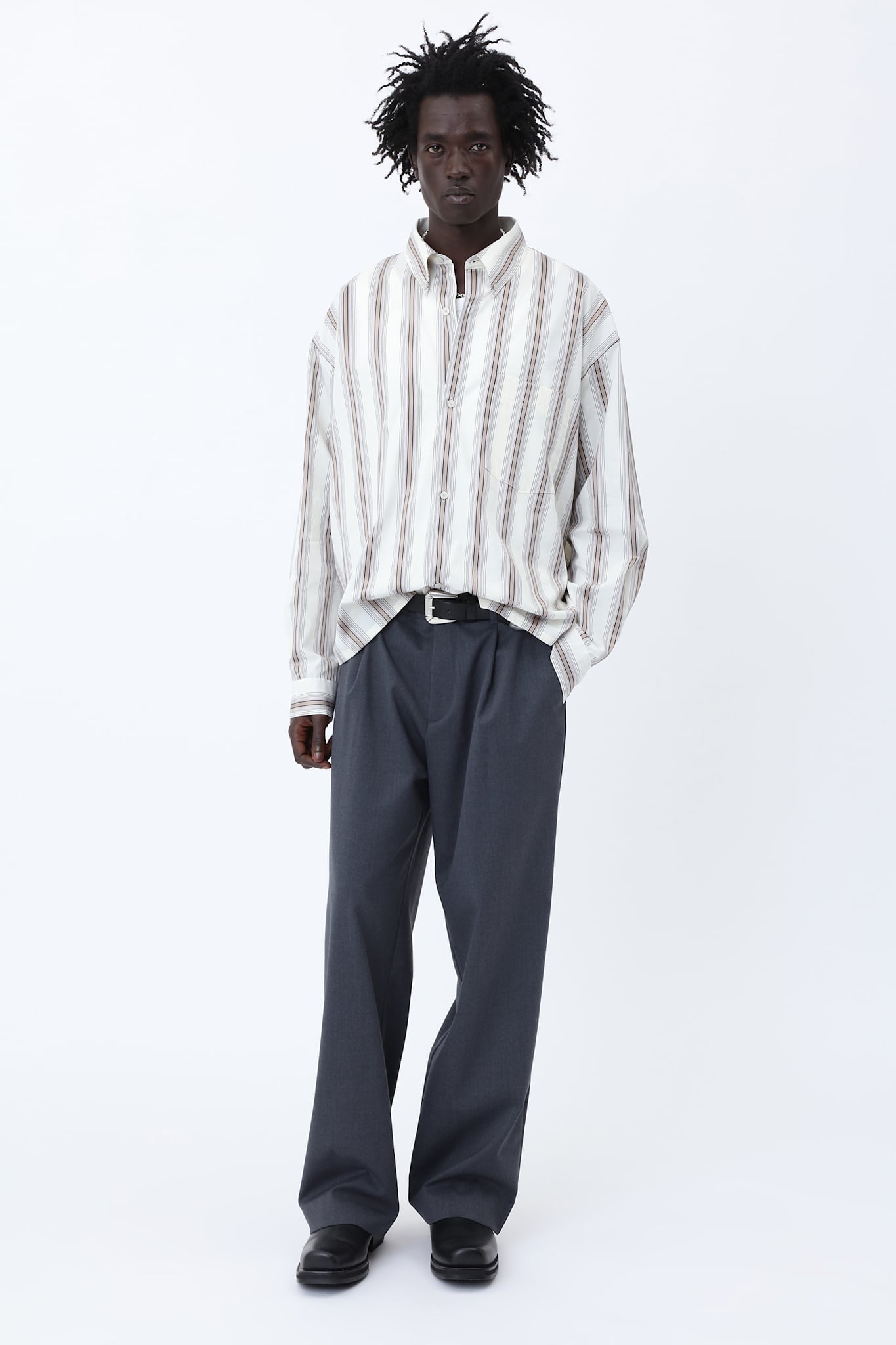 Maza Stripe Shirt - Won Hundred Online Store