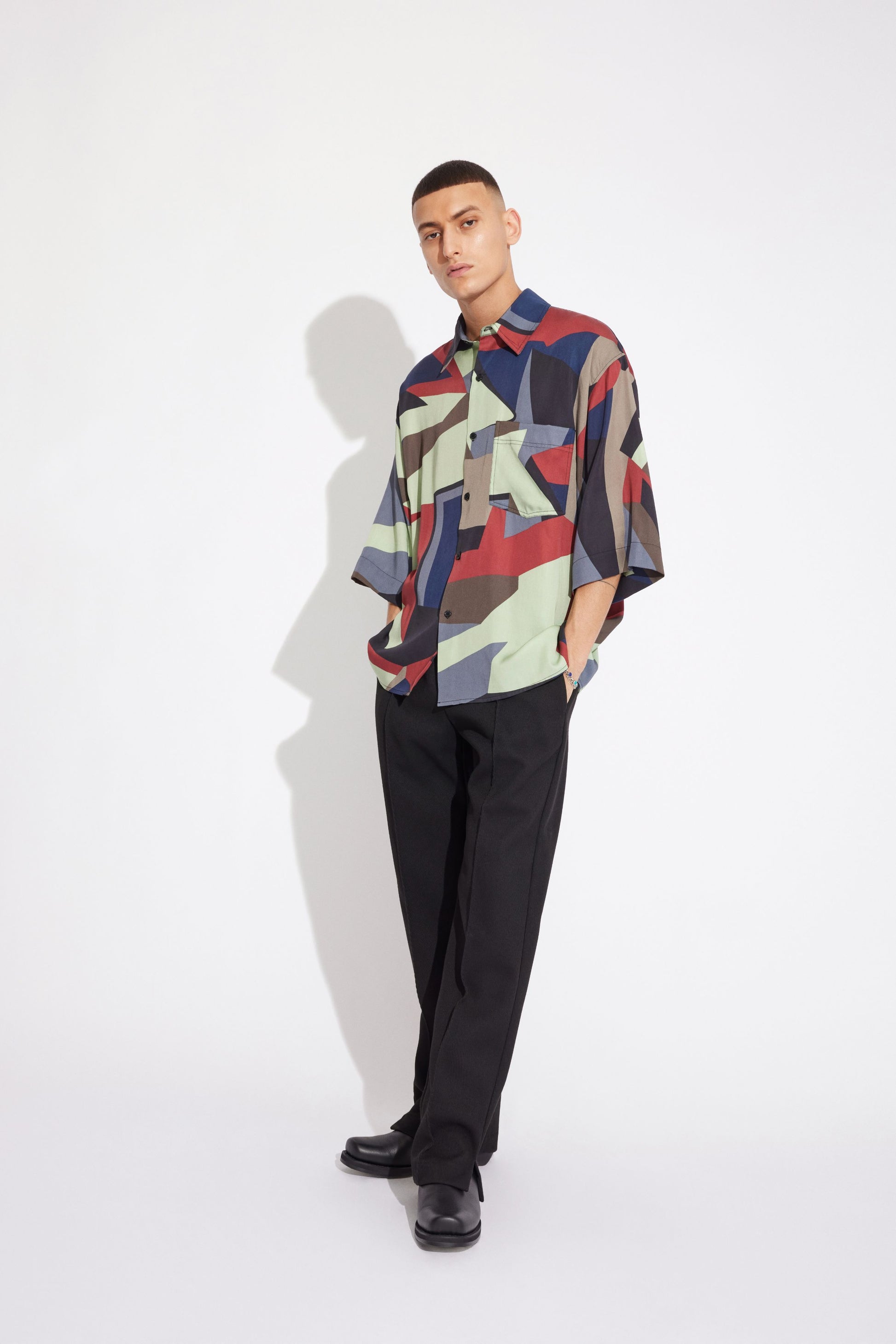 Won Hundred Men Mazwell Shirt Multi Color