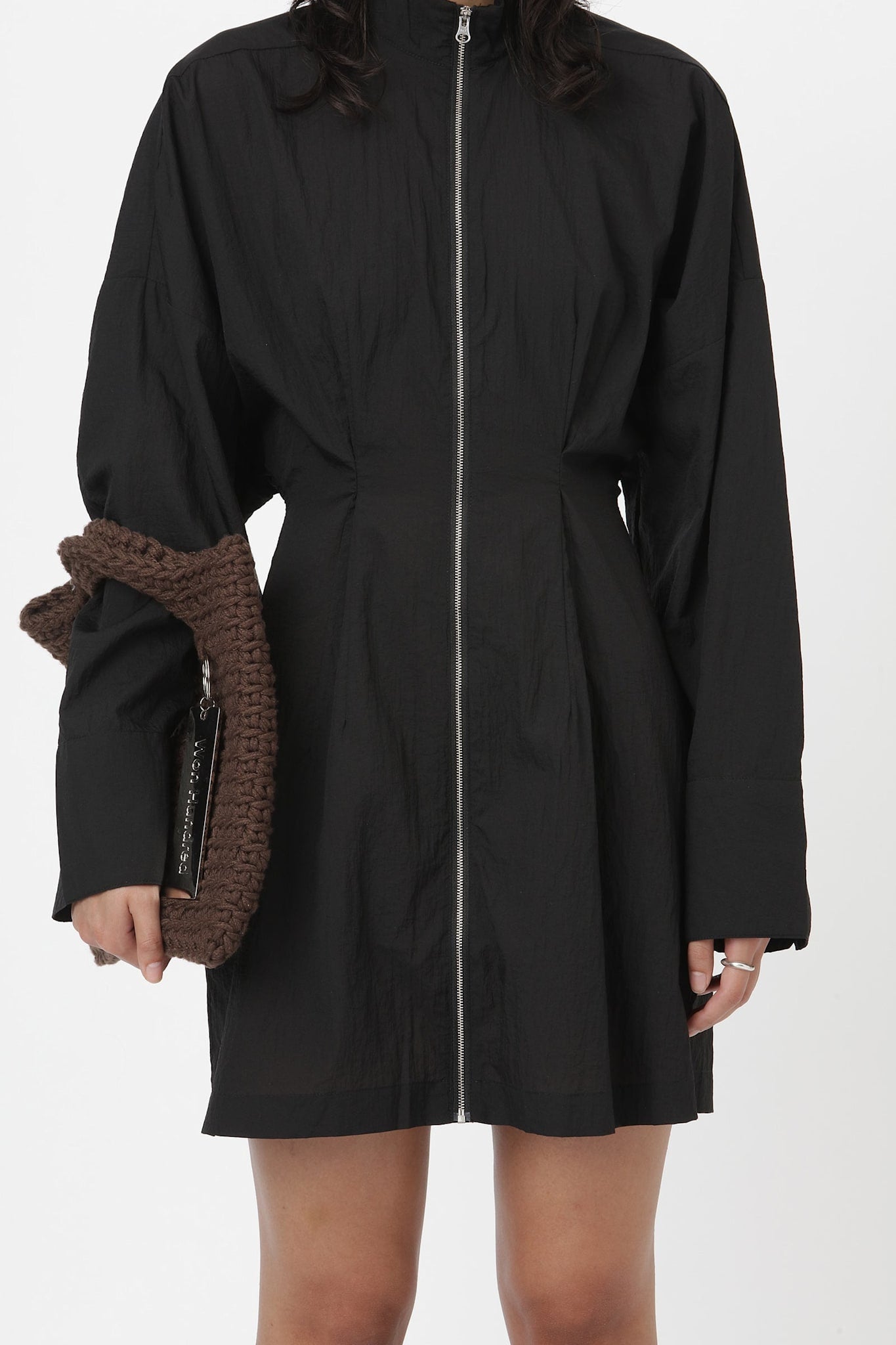 Won Hundred Women Micaela Shirt Dress Dress Black