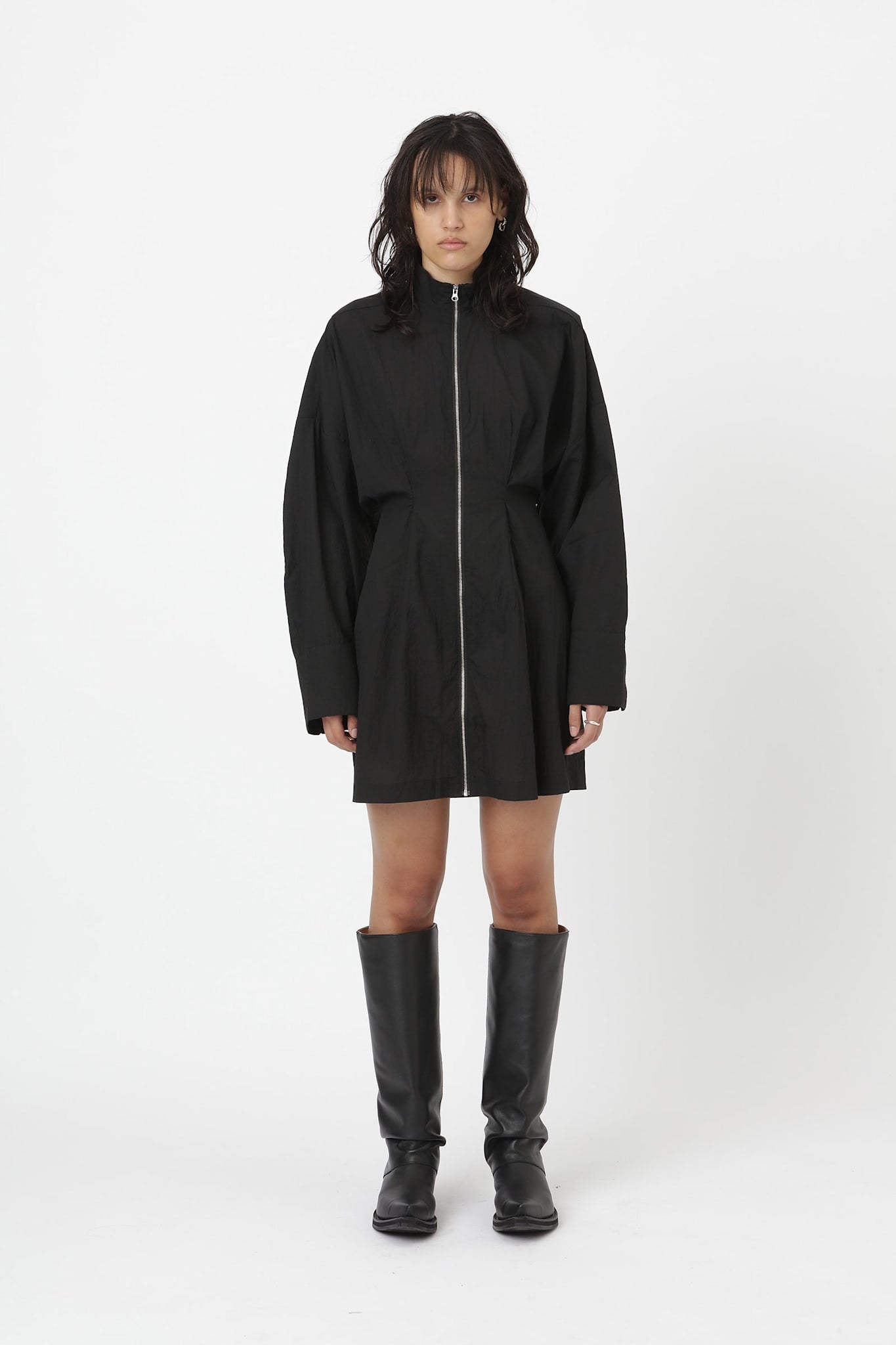 Won Hundred Women Micaela Shirt Dress Dress Black