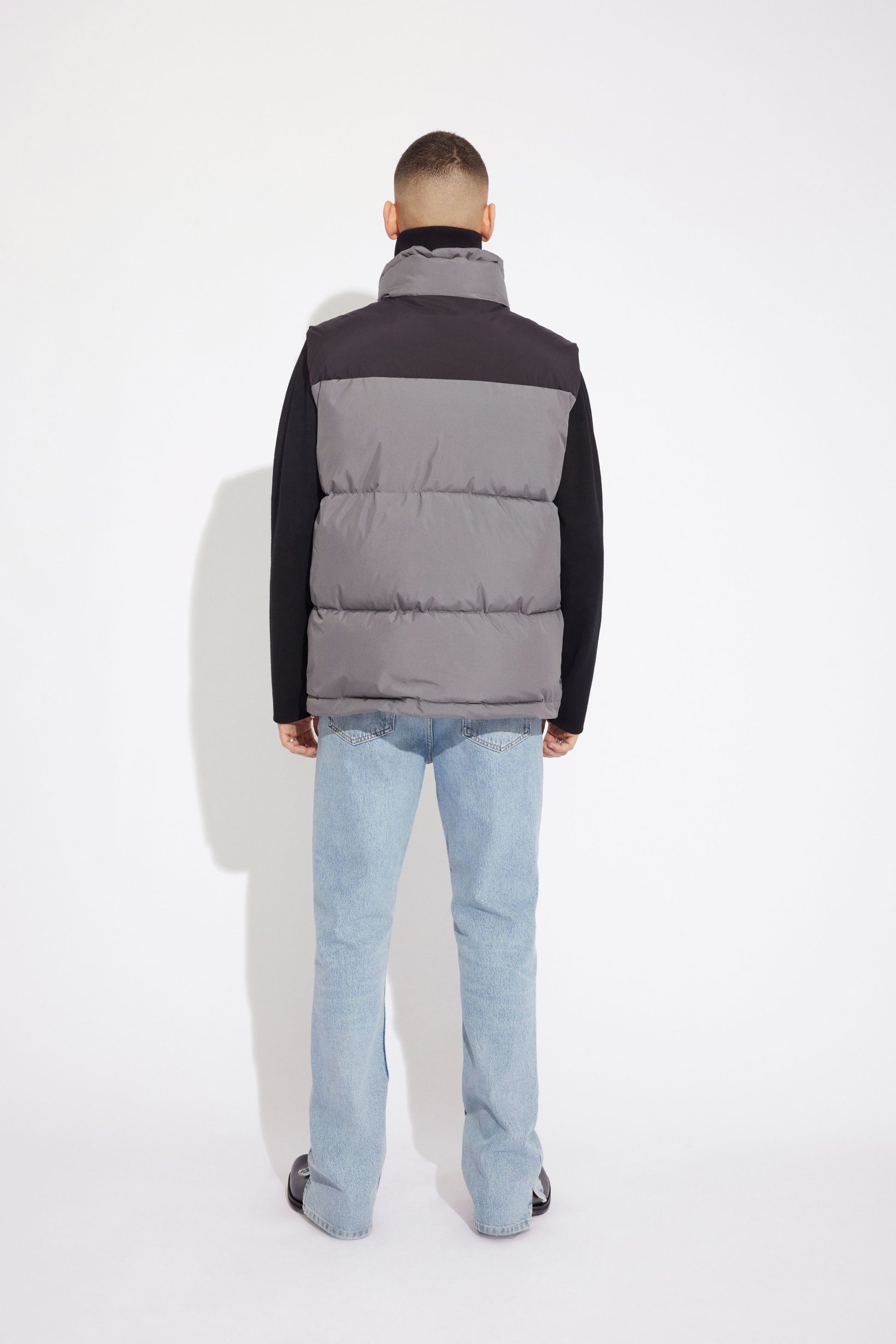 Won Hundred Men North Vest Outerwear Smoked Pearl / Black