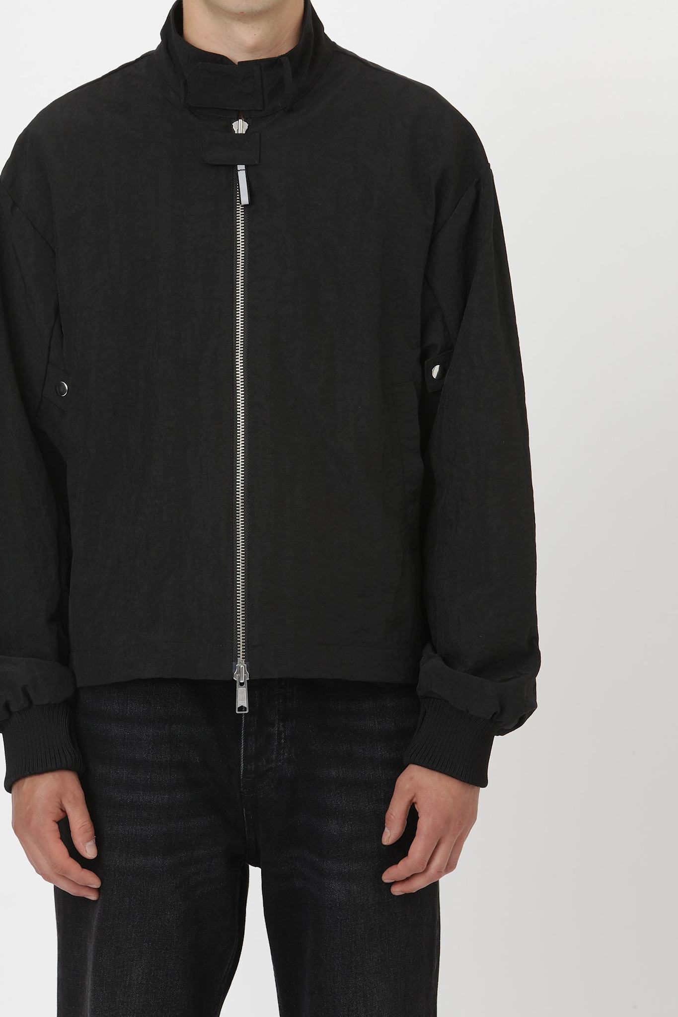 Won Hundred Men Oakley Windbreaker Jacket Black