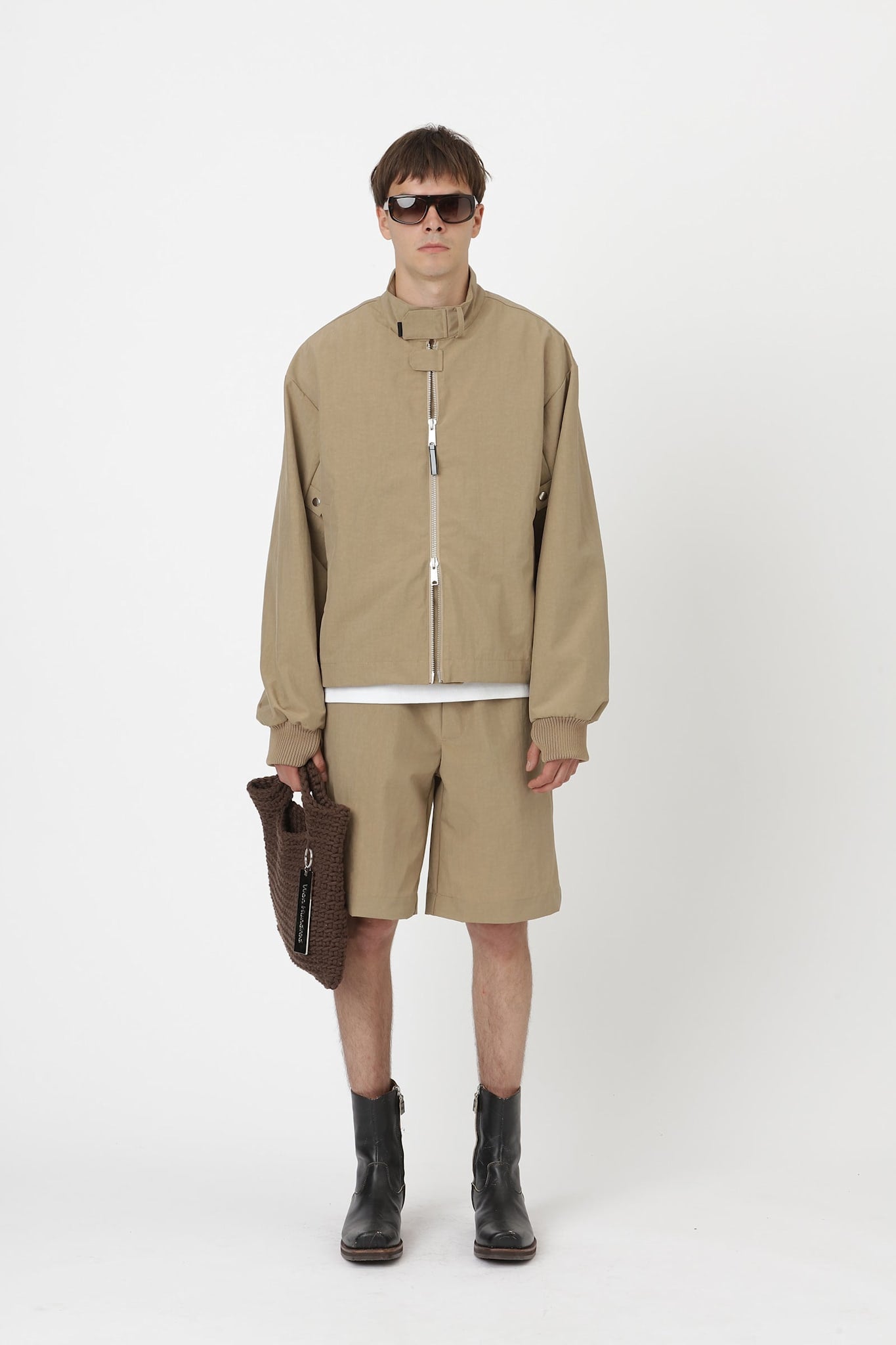 Won Hundred Men Oakley Windbreaker Jacket Cornstalk