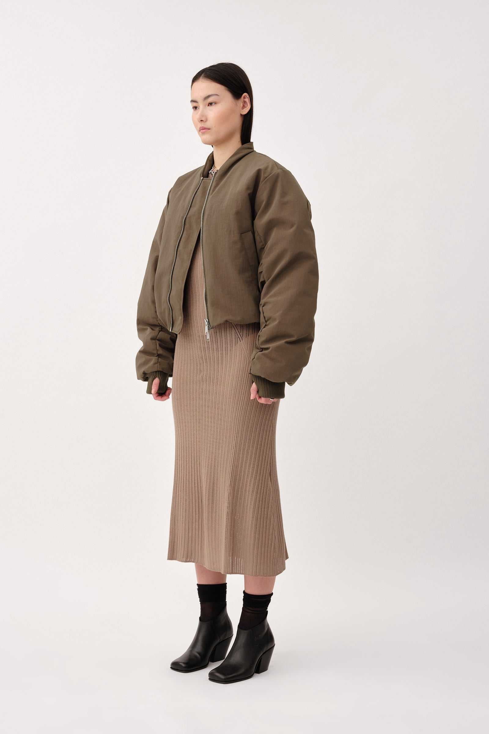 Won Hundred Women Opal Outerwear Black Olive