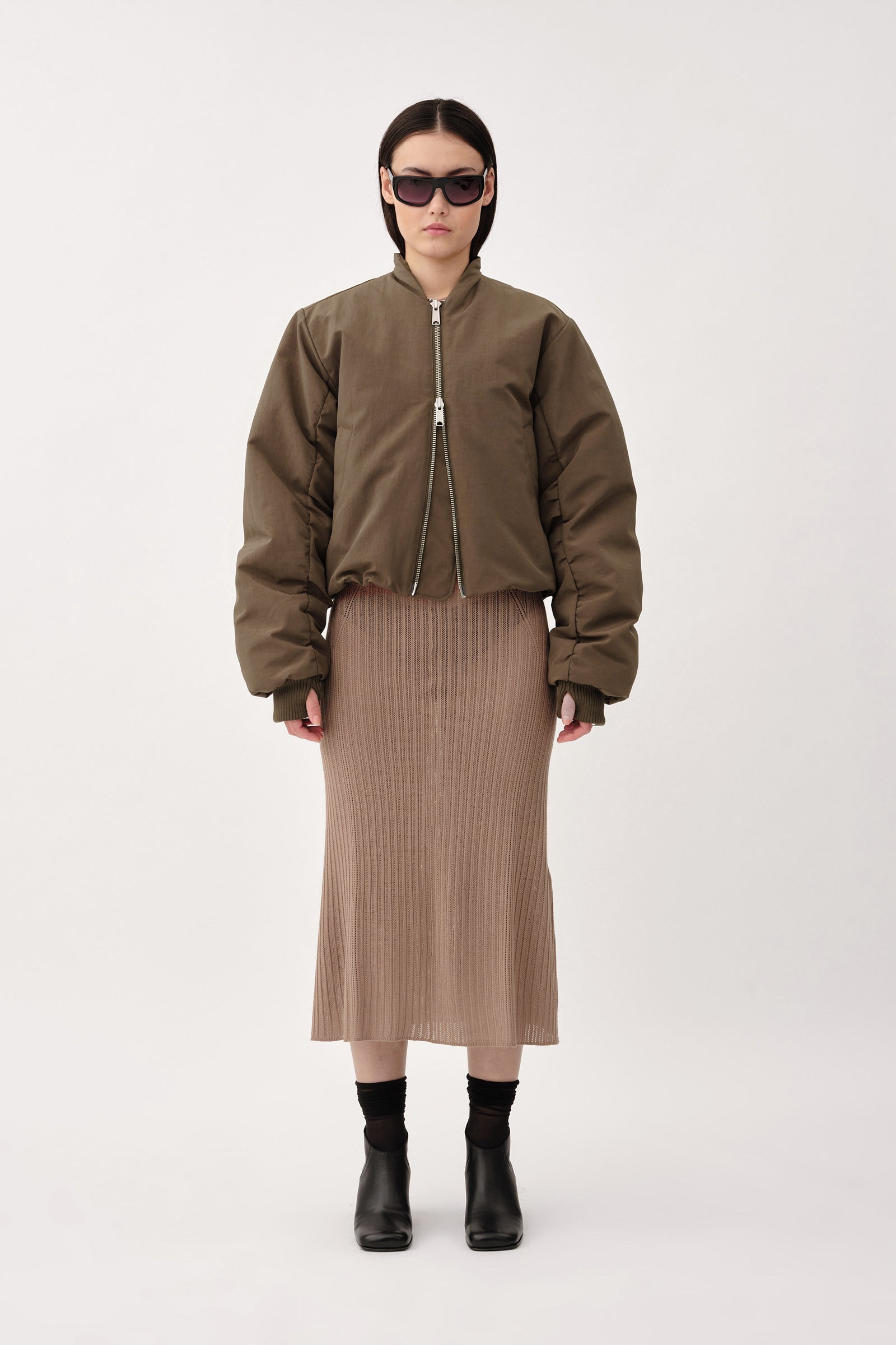 Won Hundred Women Opal Outerwear Black Olive