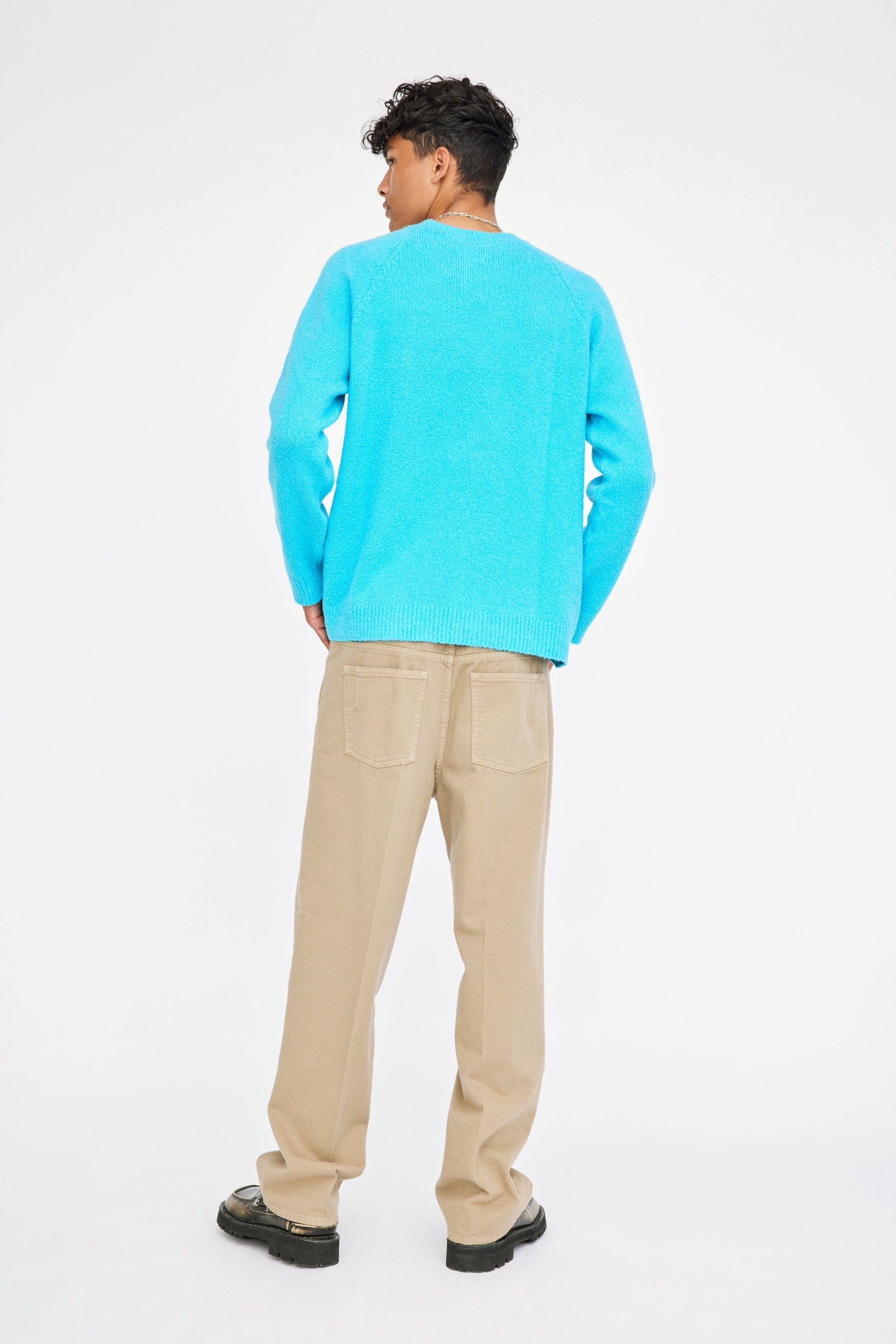 Won Hundred Men Otis Knit Knitwear Blue Curacao