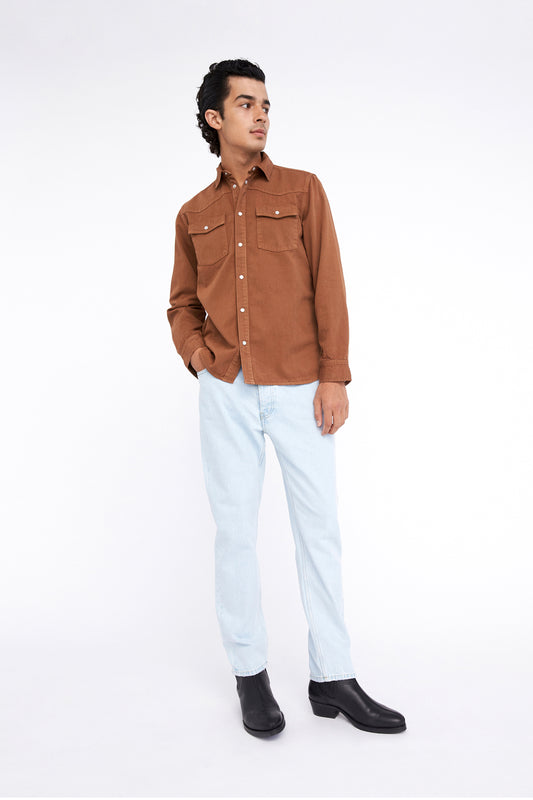 Won Hundred Men Pablo Shirt Toffee