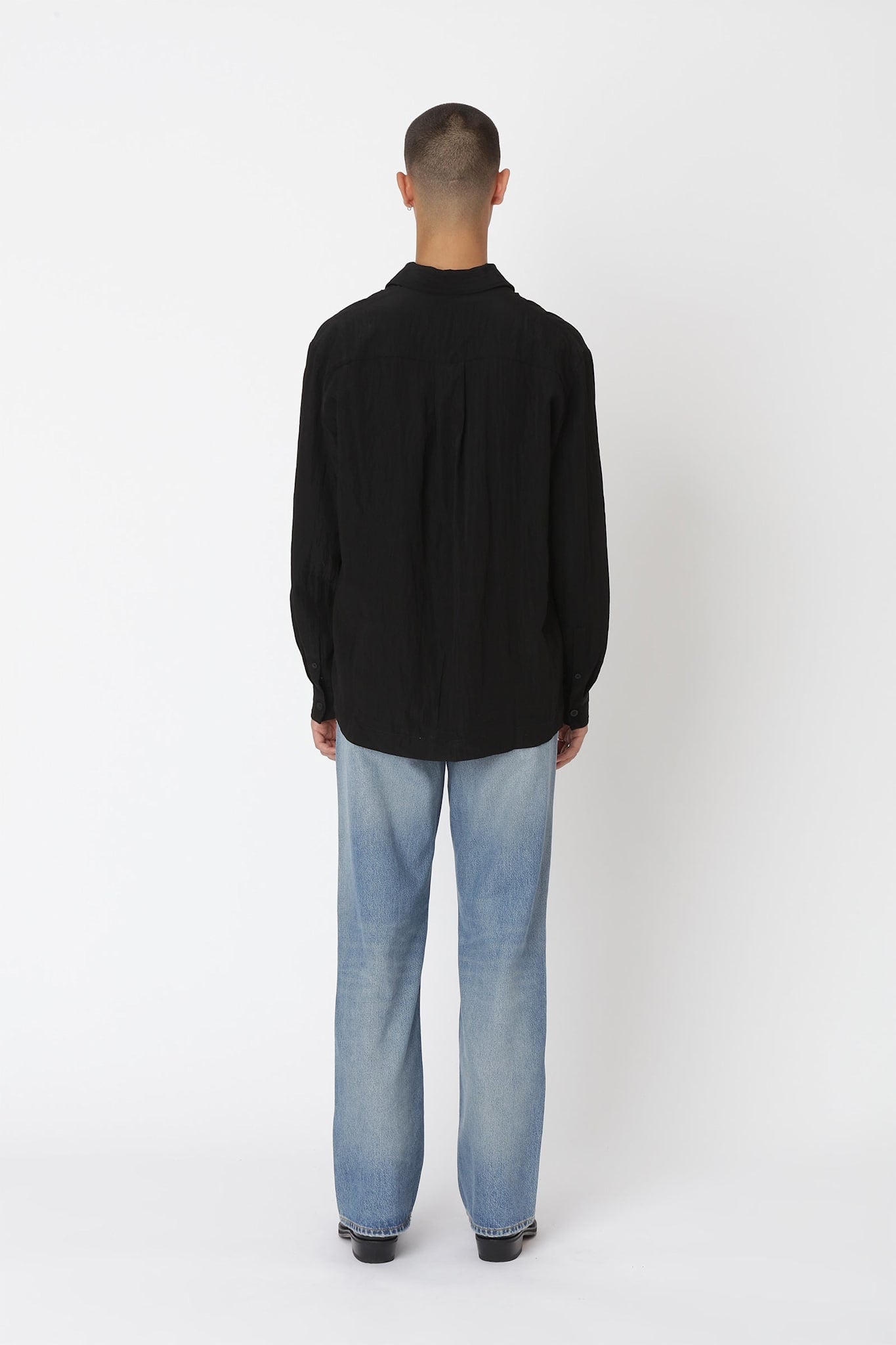 Won Hundred Men Penzo Shirt Shirt Black