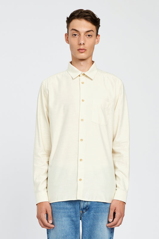 Won Hundred Men Poul Shirt Shirt Cannoli Cream