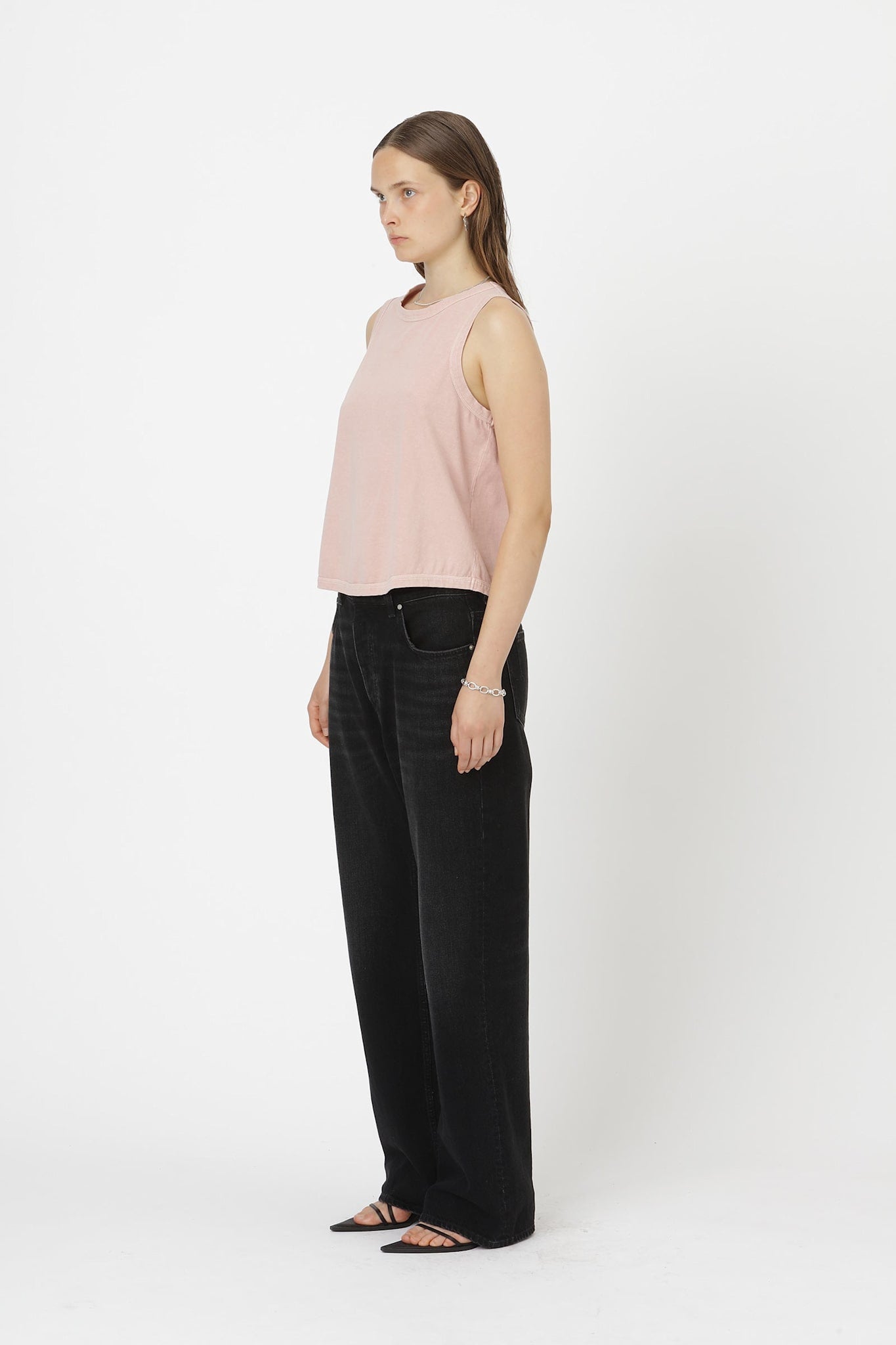 Won Hundred Women Reina Tank Top Rose Smoke