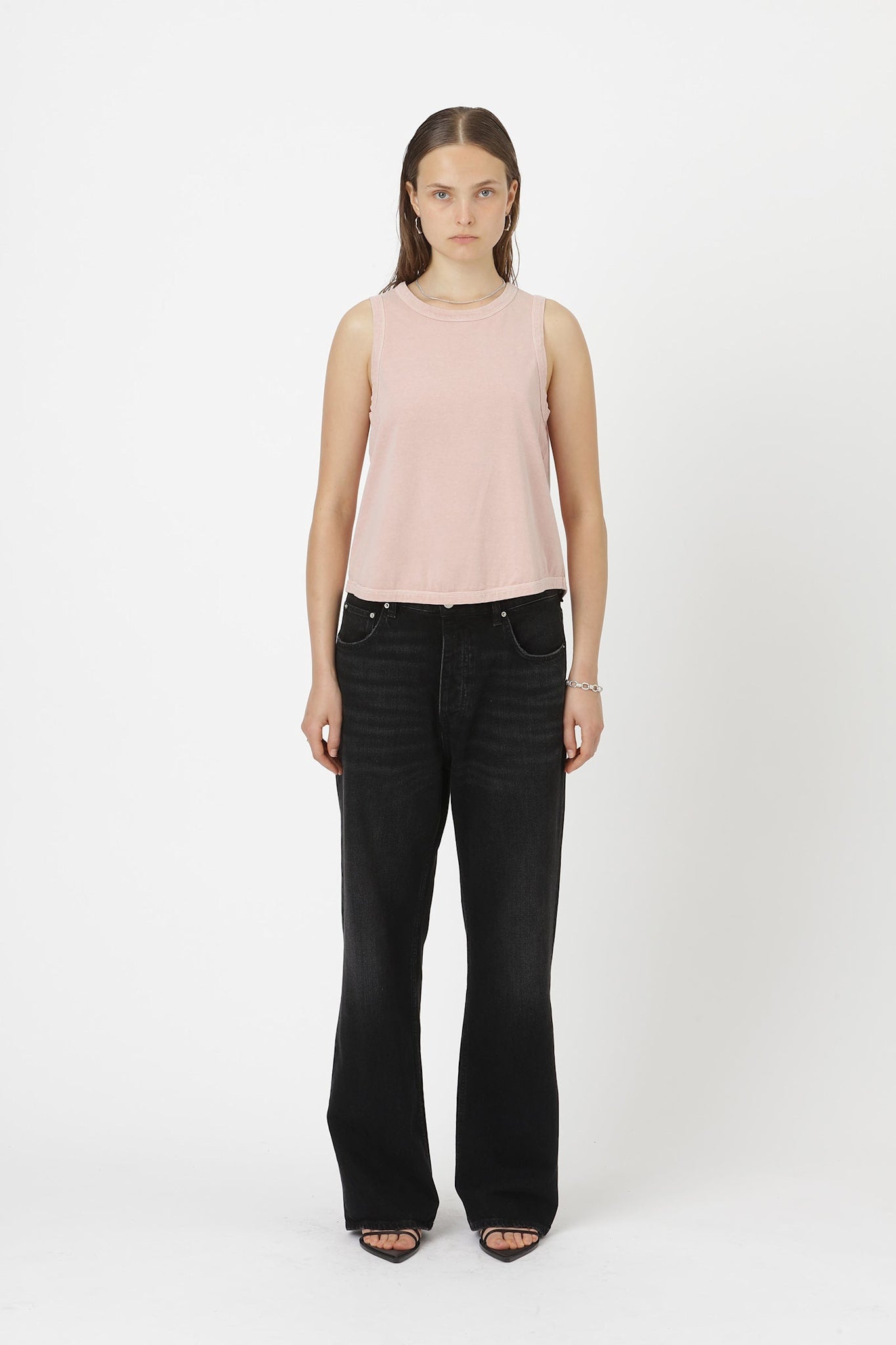 Won Hundred Women Reina Tank Top Rose Smoke