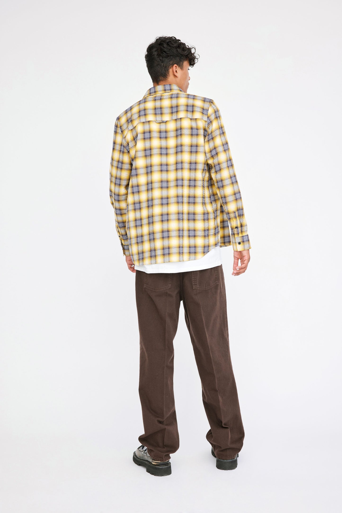 Won Hundred Men Rex Shirt Shirt Check