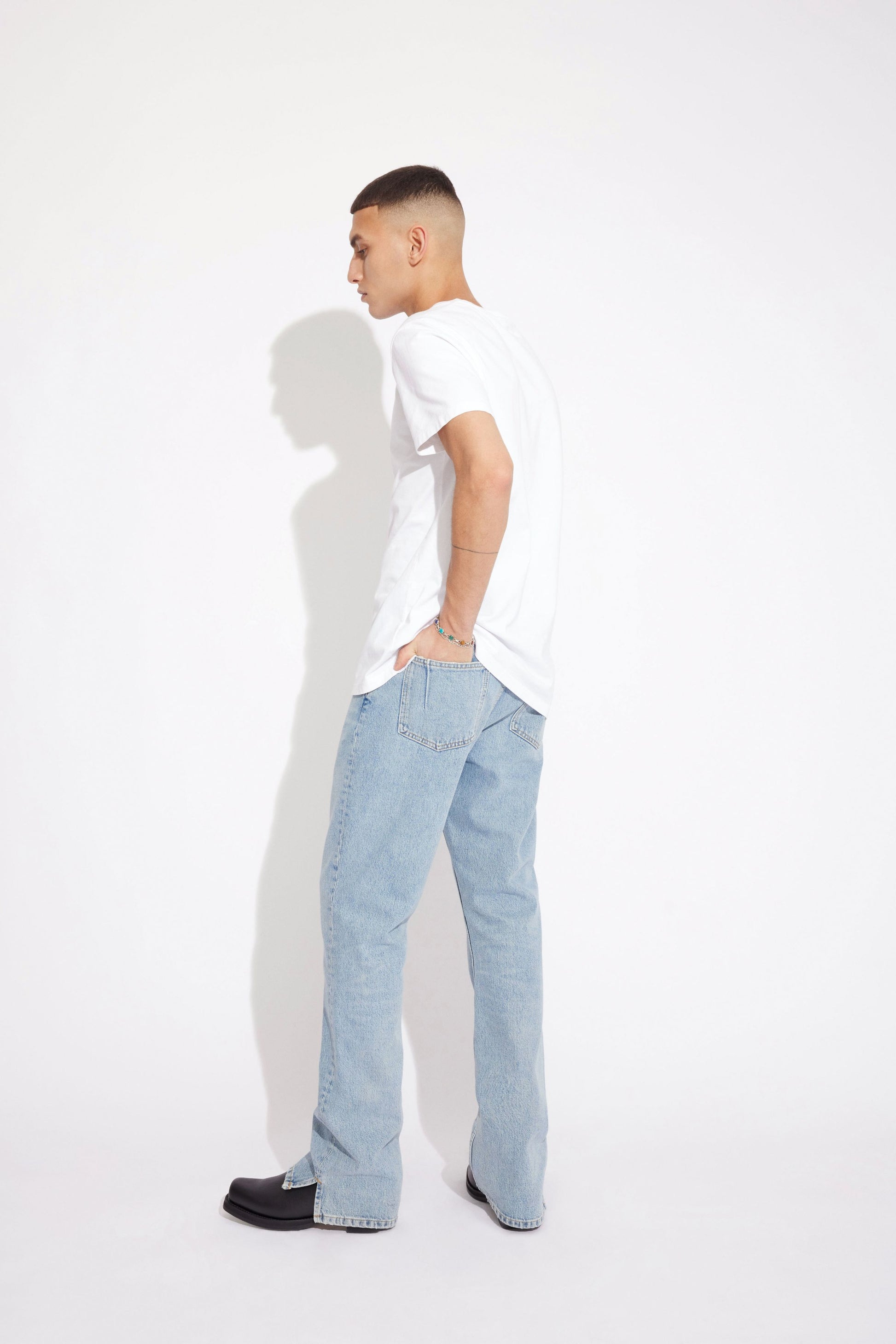 Won Hundred Unisex Rob Slit Jeans Worn Out Ten