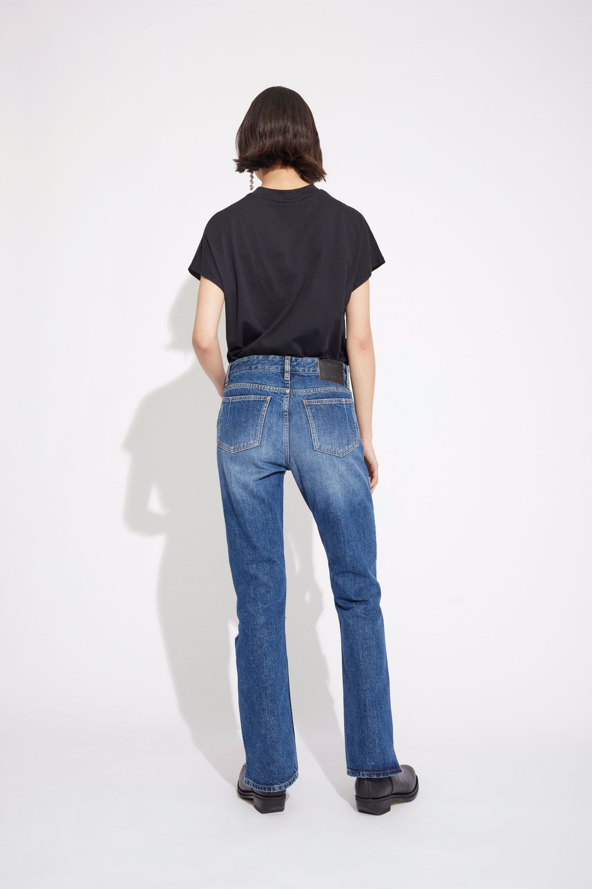 Won Hundred Unisex Rob Slit Jeans Nineties Hole