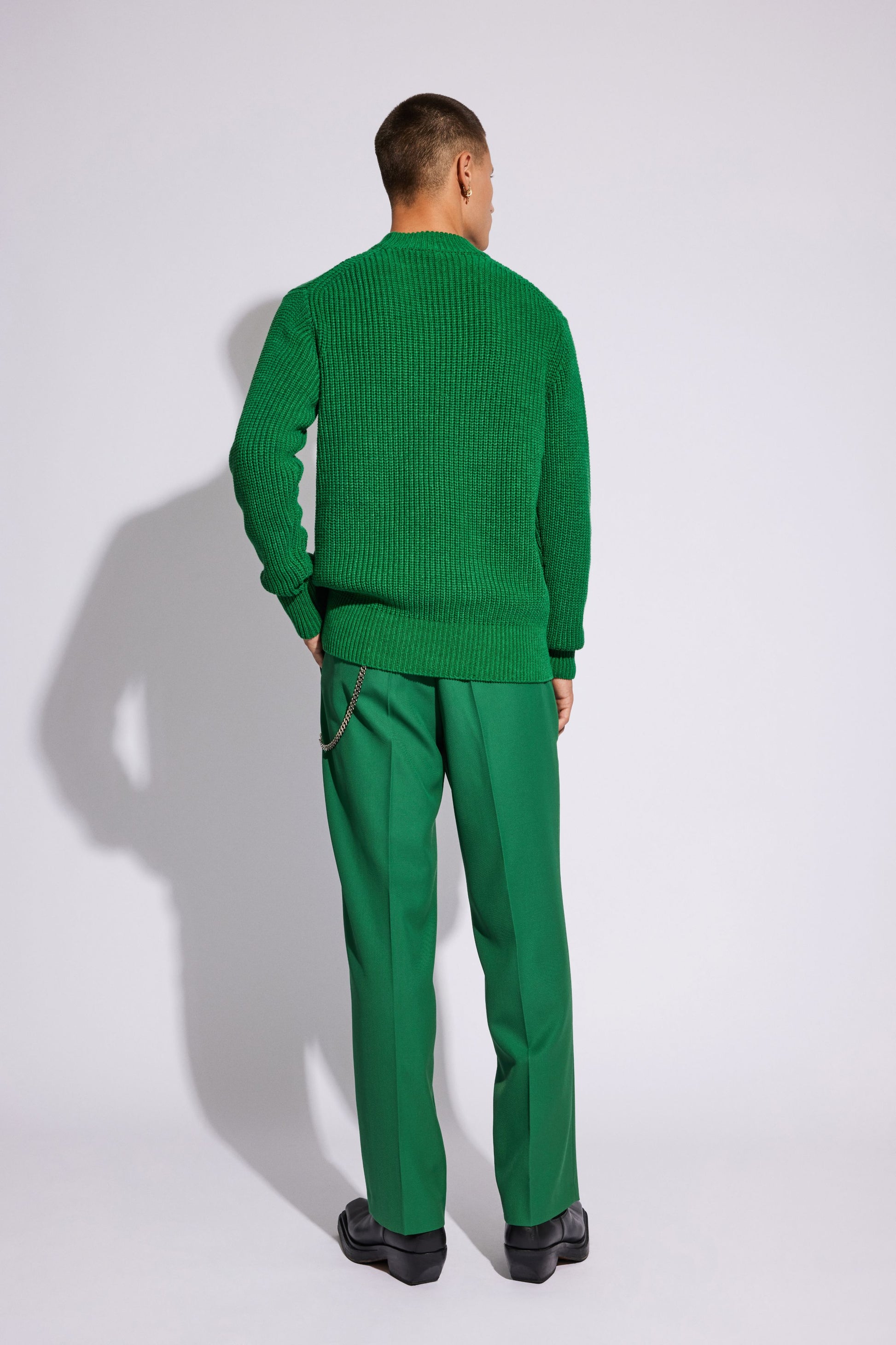 Won Hundred Men Rory Knit Knitwear Foliage Green