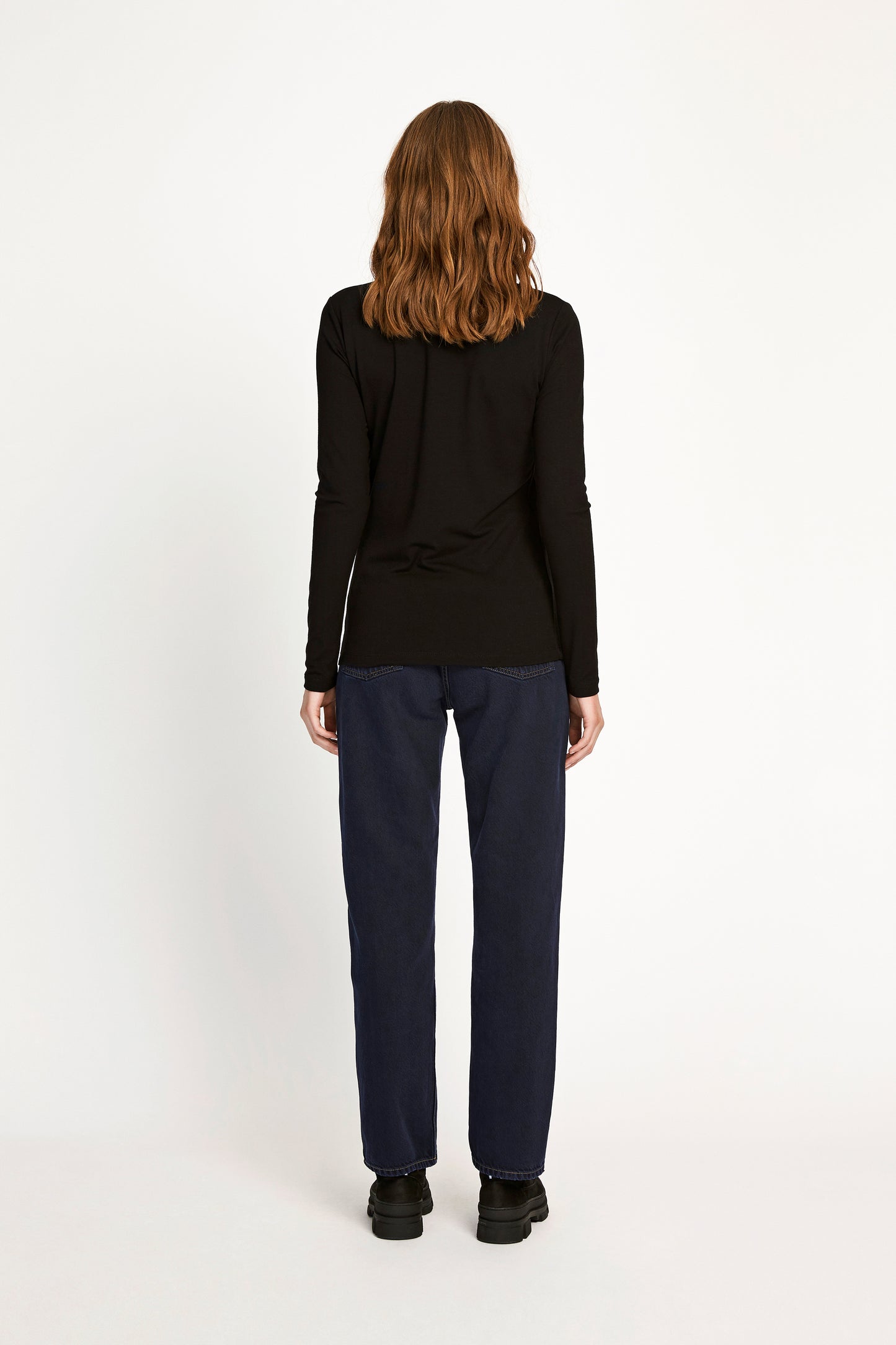 Won Hundred Women Roxy Turtleneck Top Top Black