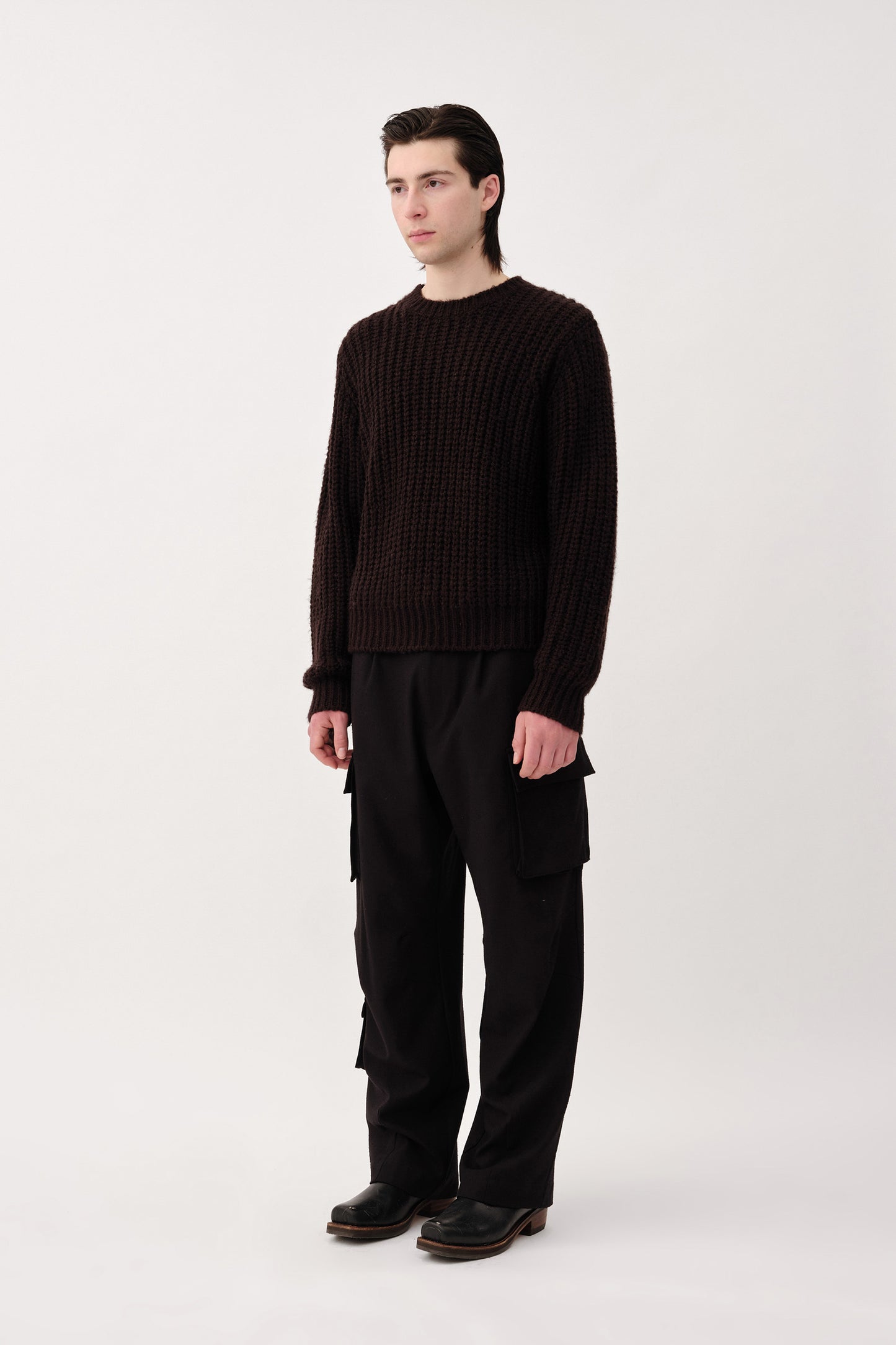 Won Hundred Men Ryder Knitwear Black