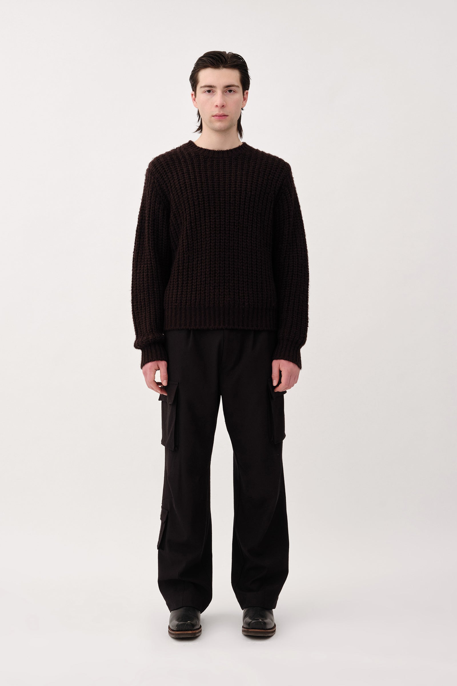 Won Hundred Men Ryder Knitwear Black