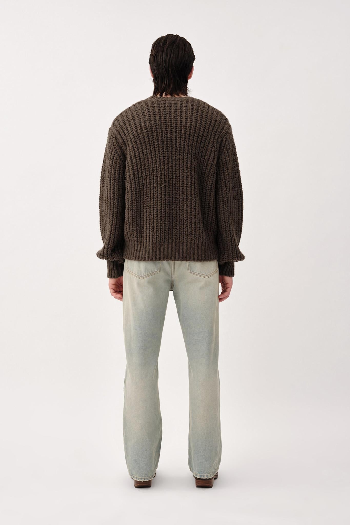 Won Hundred Men Ryder Knitwear Black Olive
