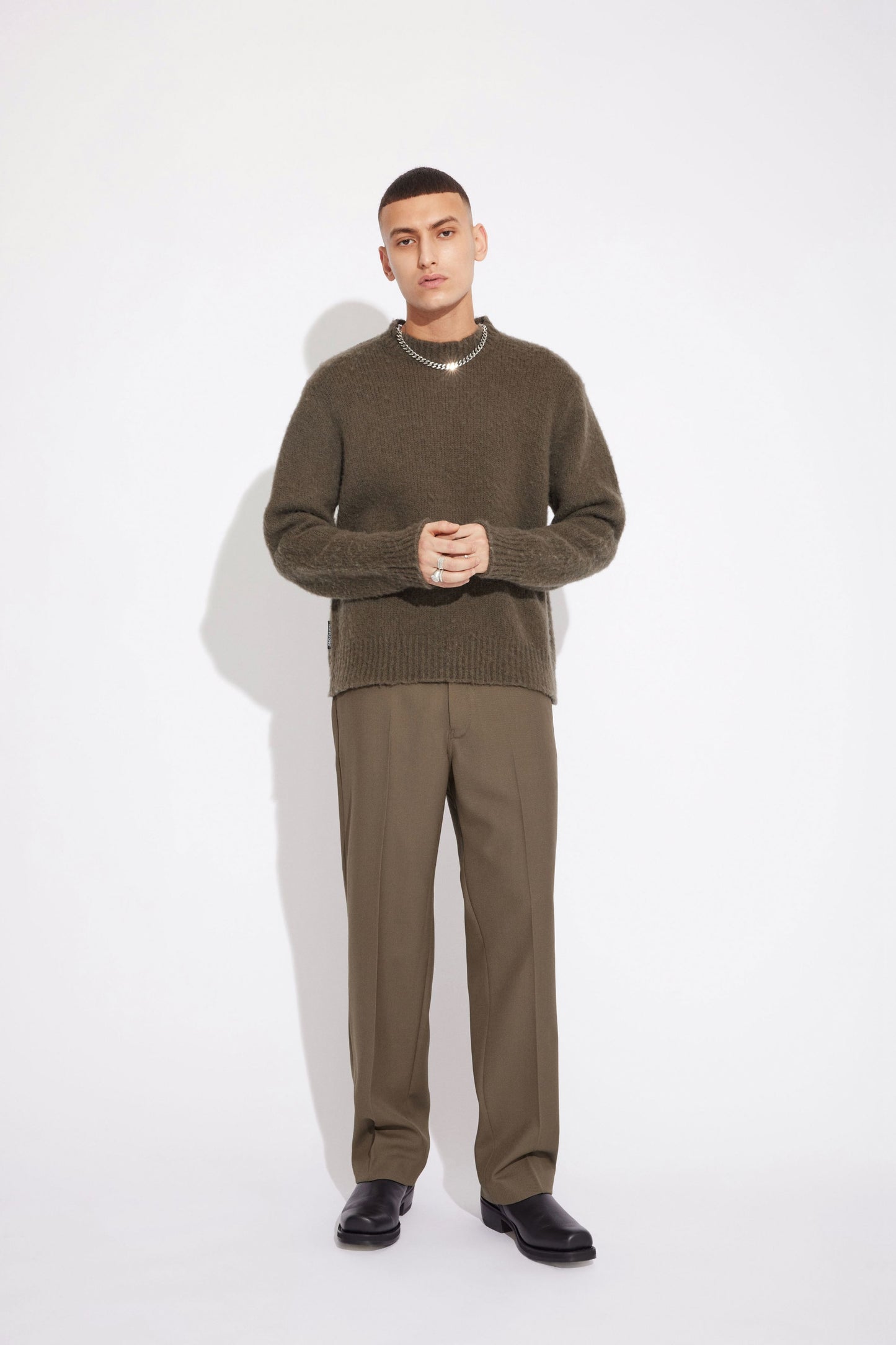 Won Hundred Men Ryder Knit Knitwear Dark Green