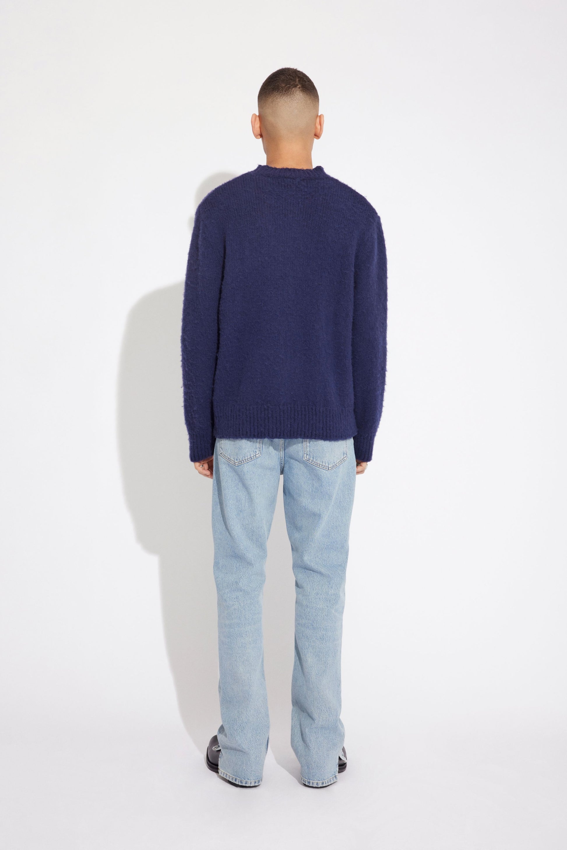 Won Hundred Men Ryder Knit Knitwear Maritime Blue