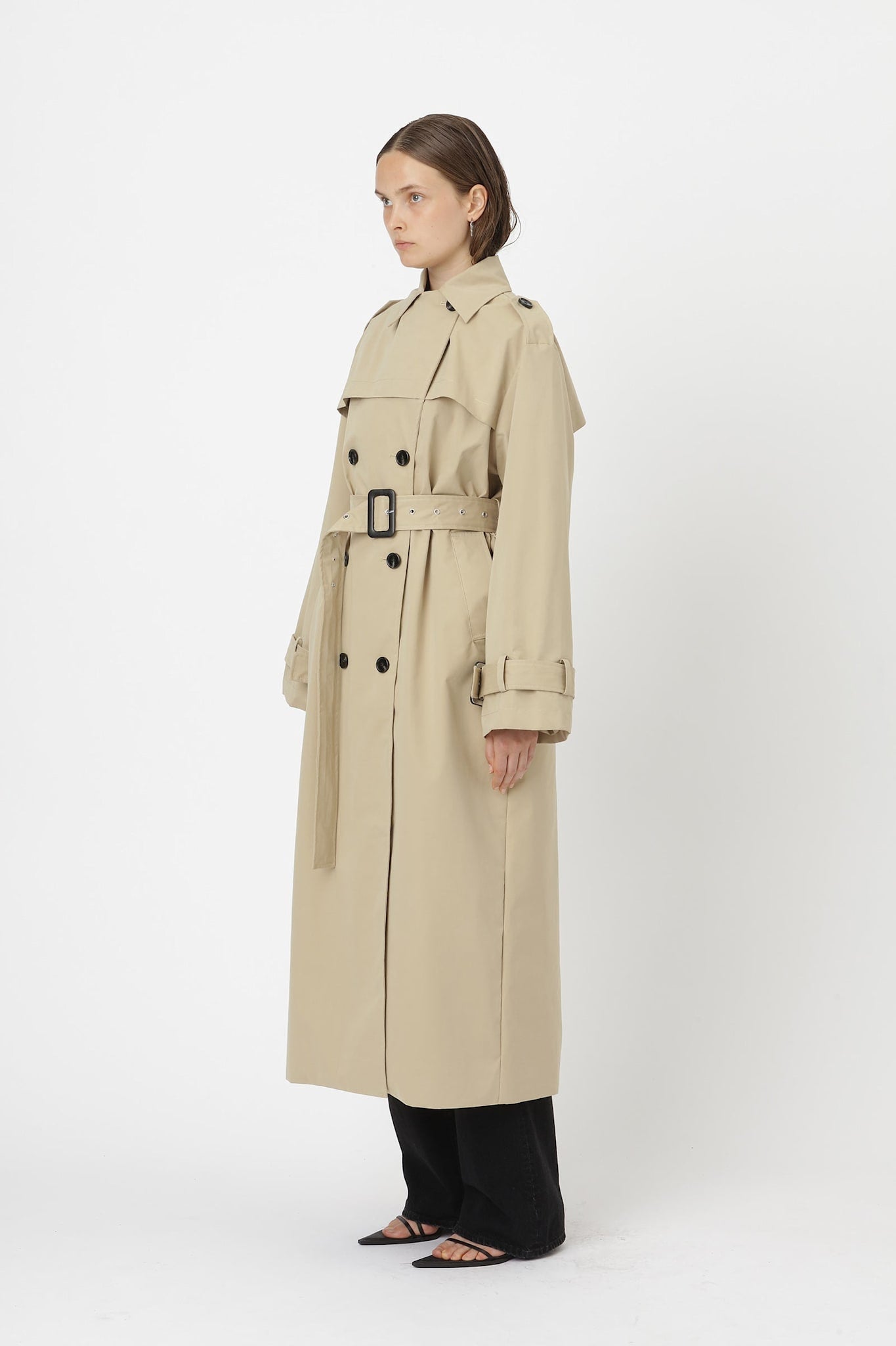 Won Hundred Women Sandee Trenchcoat Outerwear Cornstalk