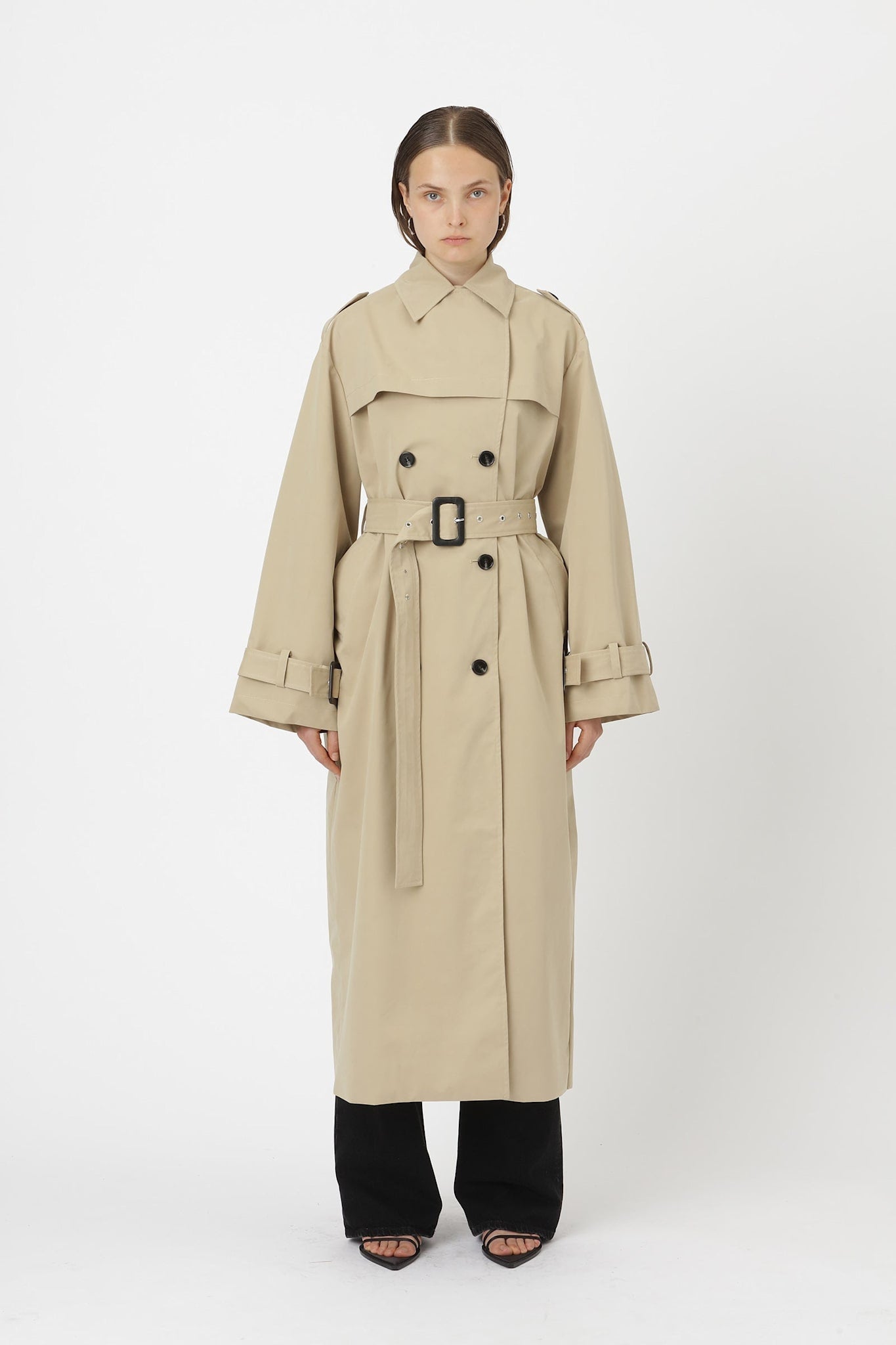 Won Hundred Women Sandee Trenchcoat Outerwear Cornstalk