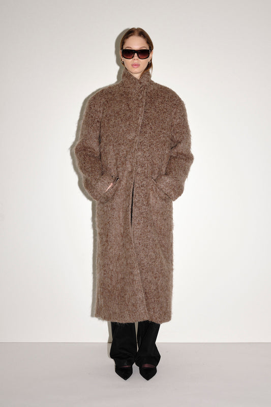 Won Hundred Women Sienna Outerwear Taupe Gray