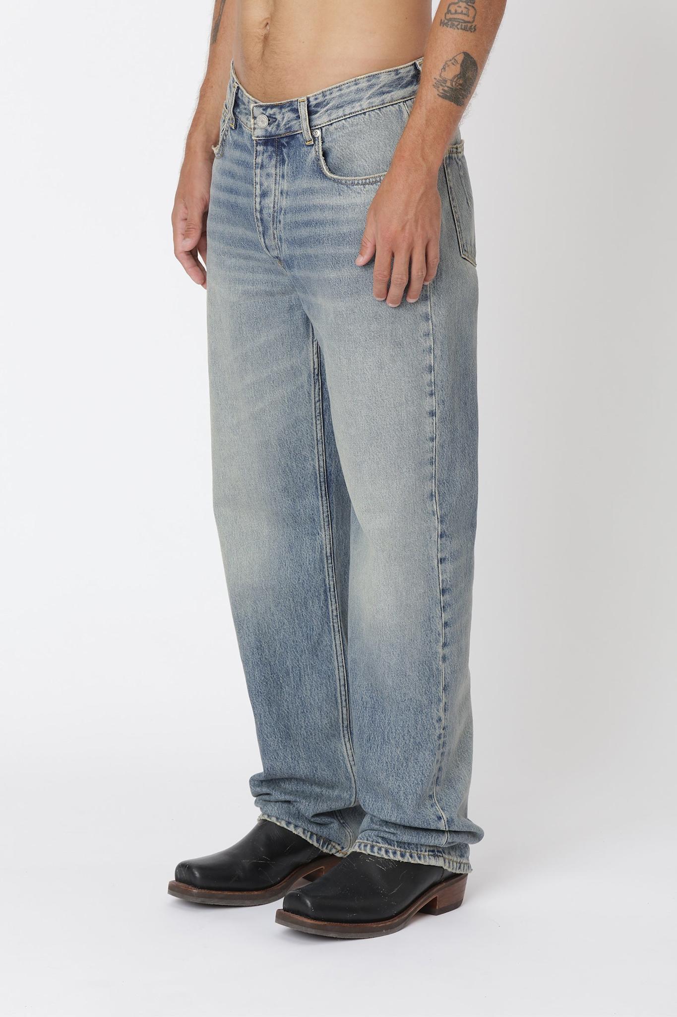 Won Hundred Men Steve Cel Tinted Blue 5-Pockets Cel Tinted Blue