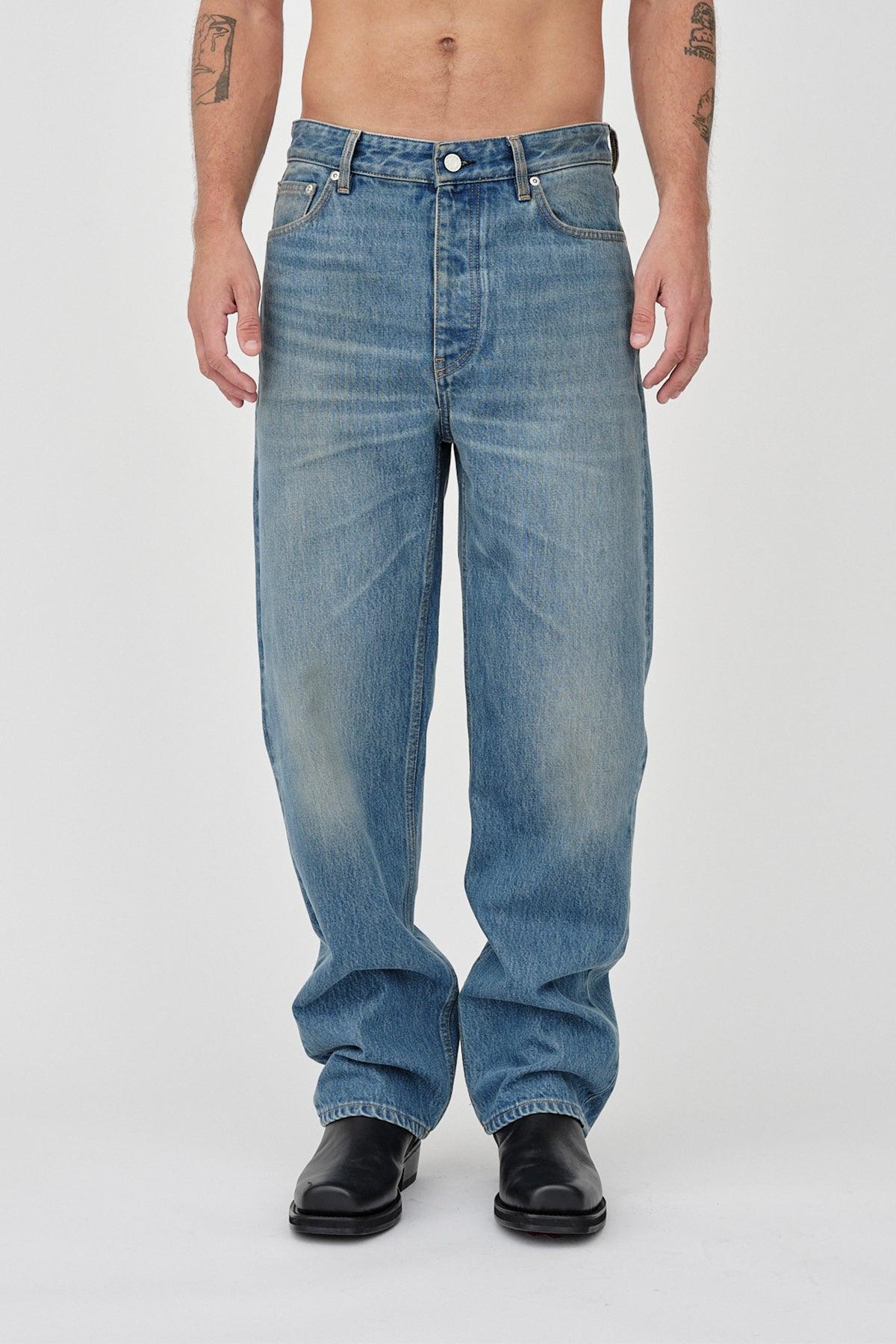 Won Hundred Men Steve Itac Blue 5-Pockets Itac Blue