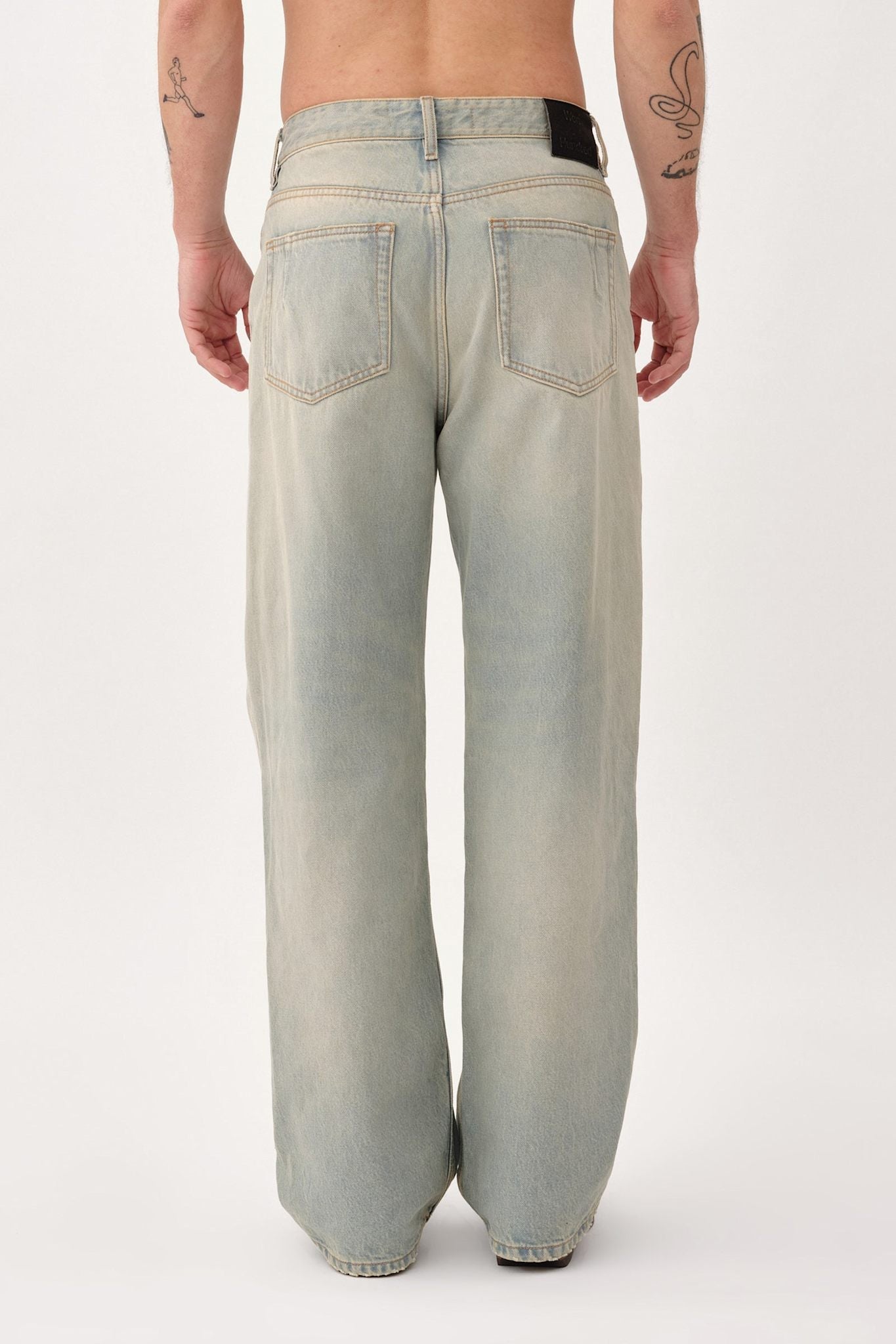 Won Hundred Men Steve Sandy Bright 5-Pockets Sandy Bright