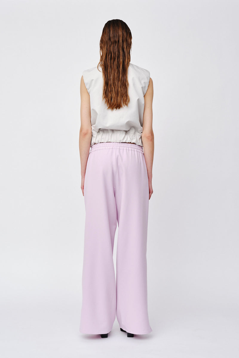 Won Hundred Women Stormy Slit Trousers Fair Orchid