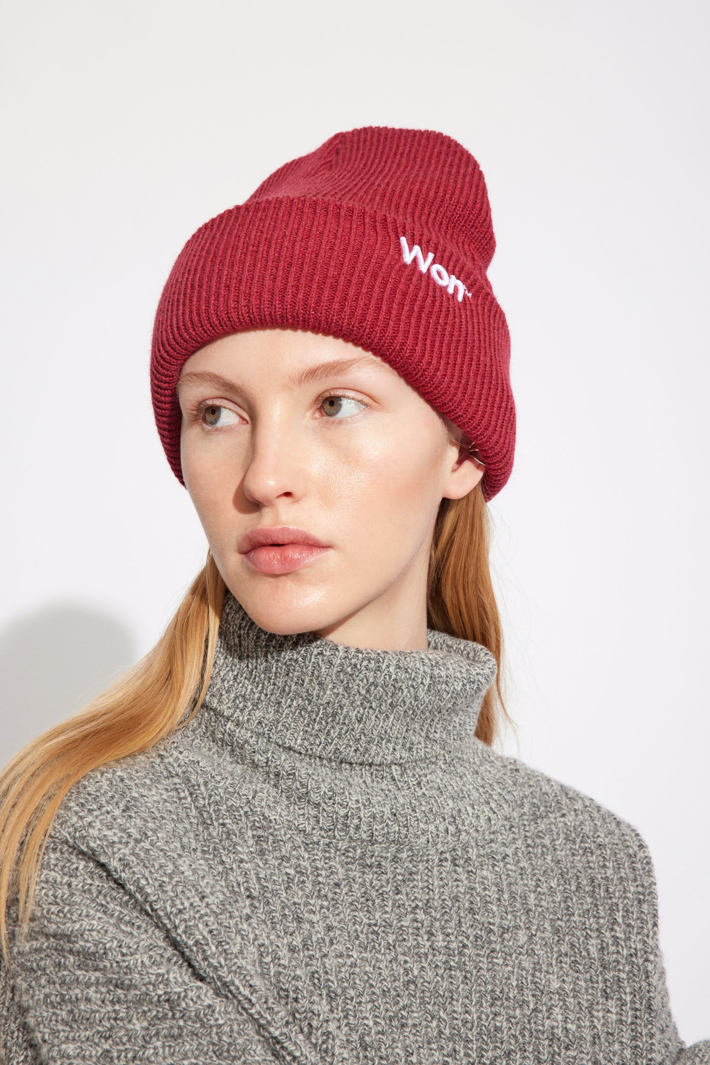 Won Hundred Unisex The Staff Beanie Accessories Brick Red