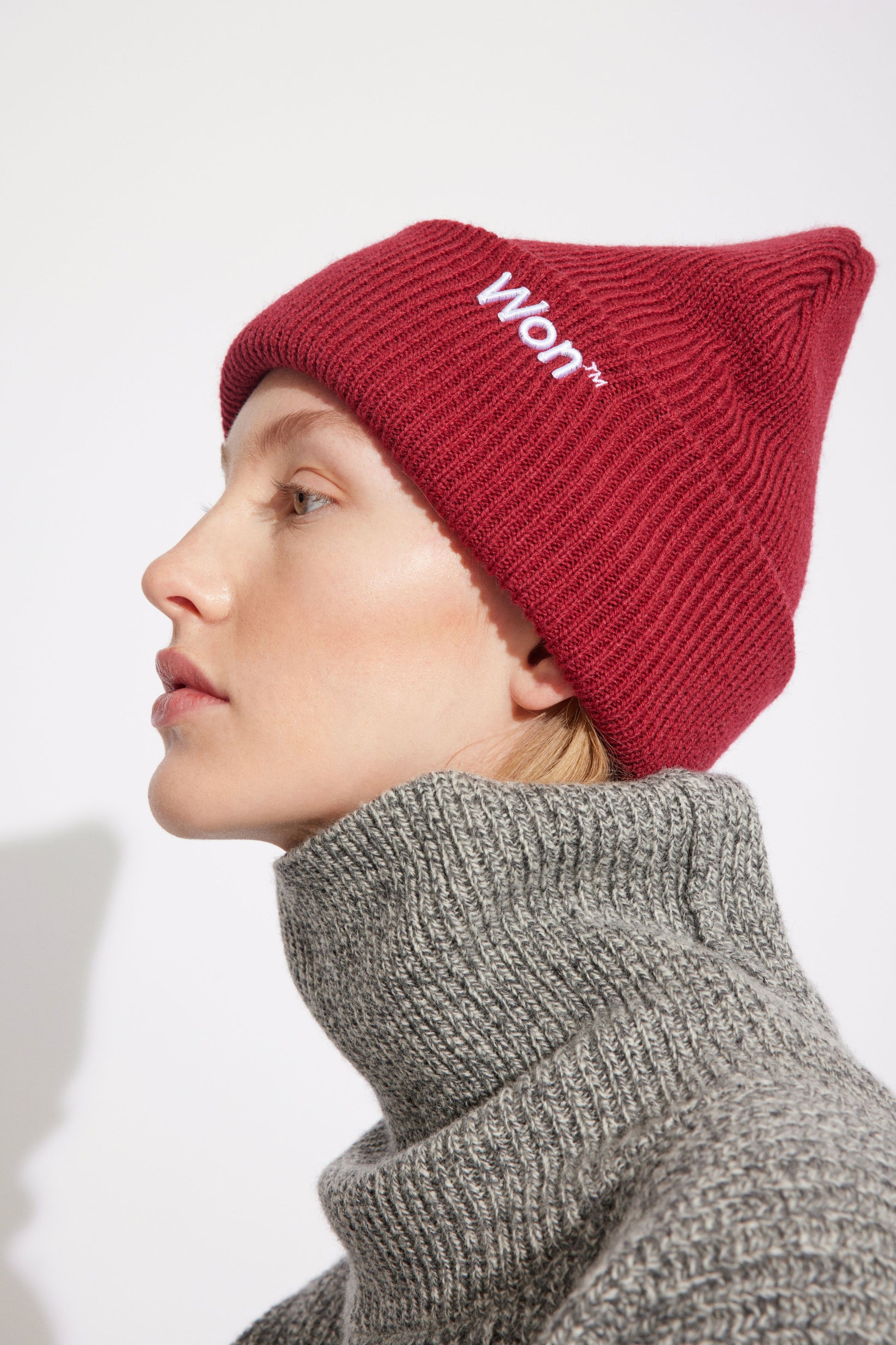 Won Hundred Unisex The Staff Beanie Accessories Brick Red