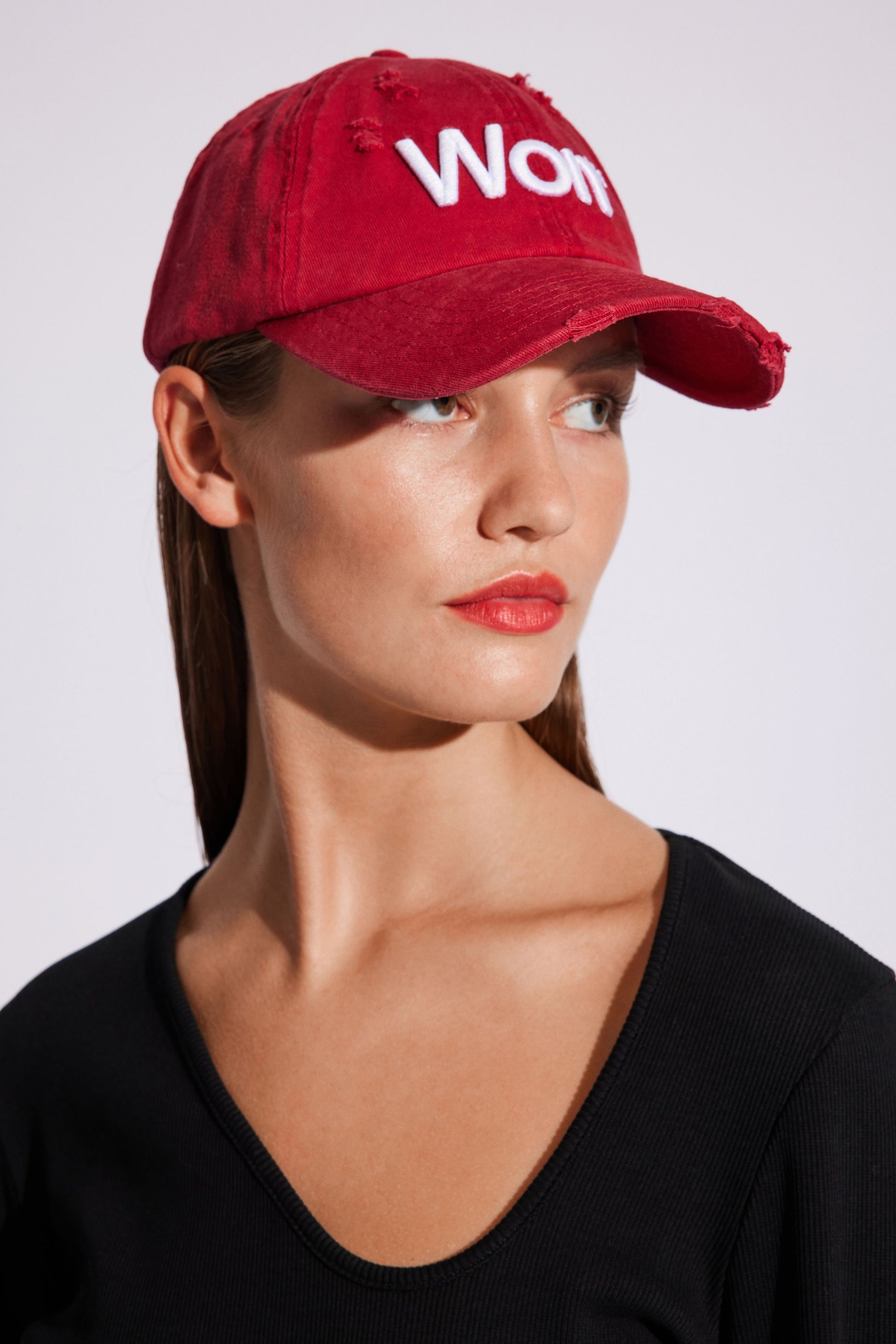 Won Hundred Unisex The Staff Cap Accessories Red