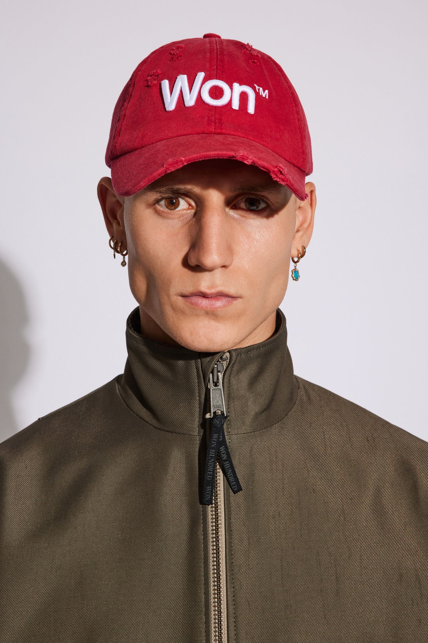 Won Hundred Unisex The Staff Cap Accessories Red