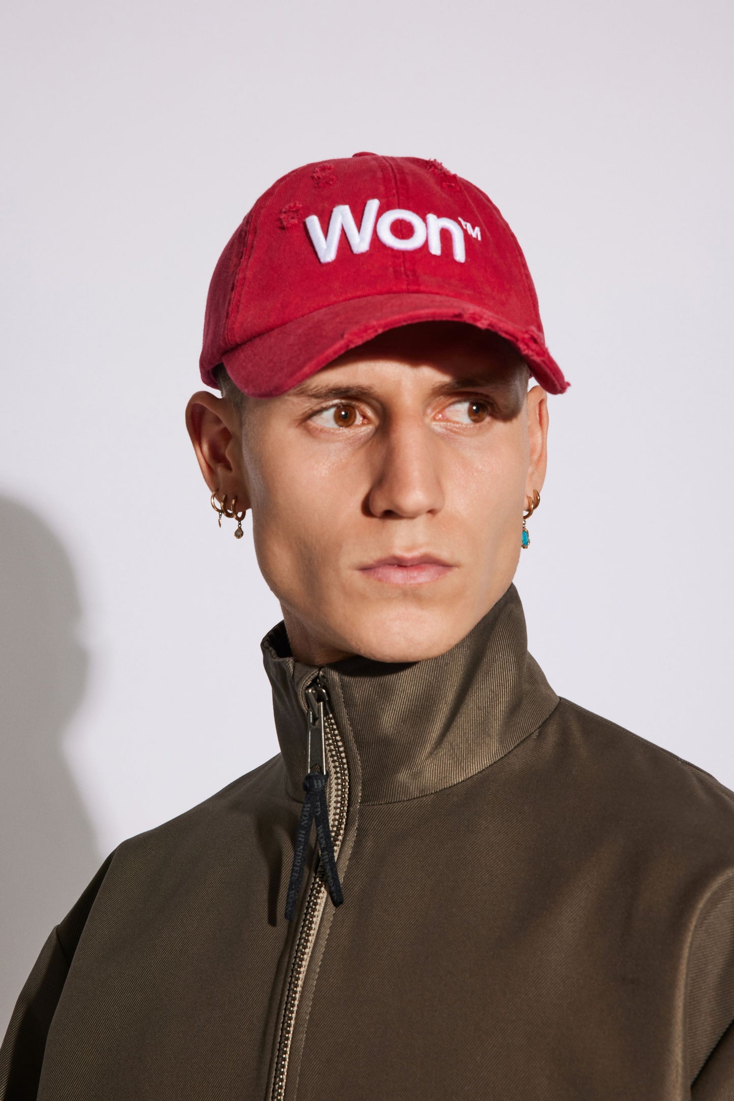 Won Hundred Unisex The Staff Cap Accessories Red