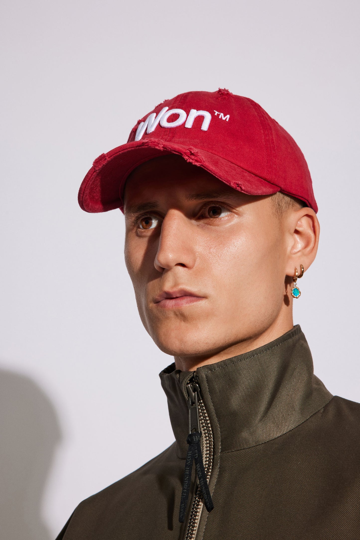 Won Hundred Unisex The Staff Cap Accessories Red