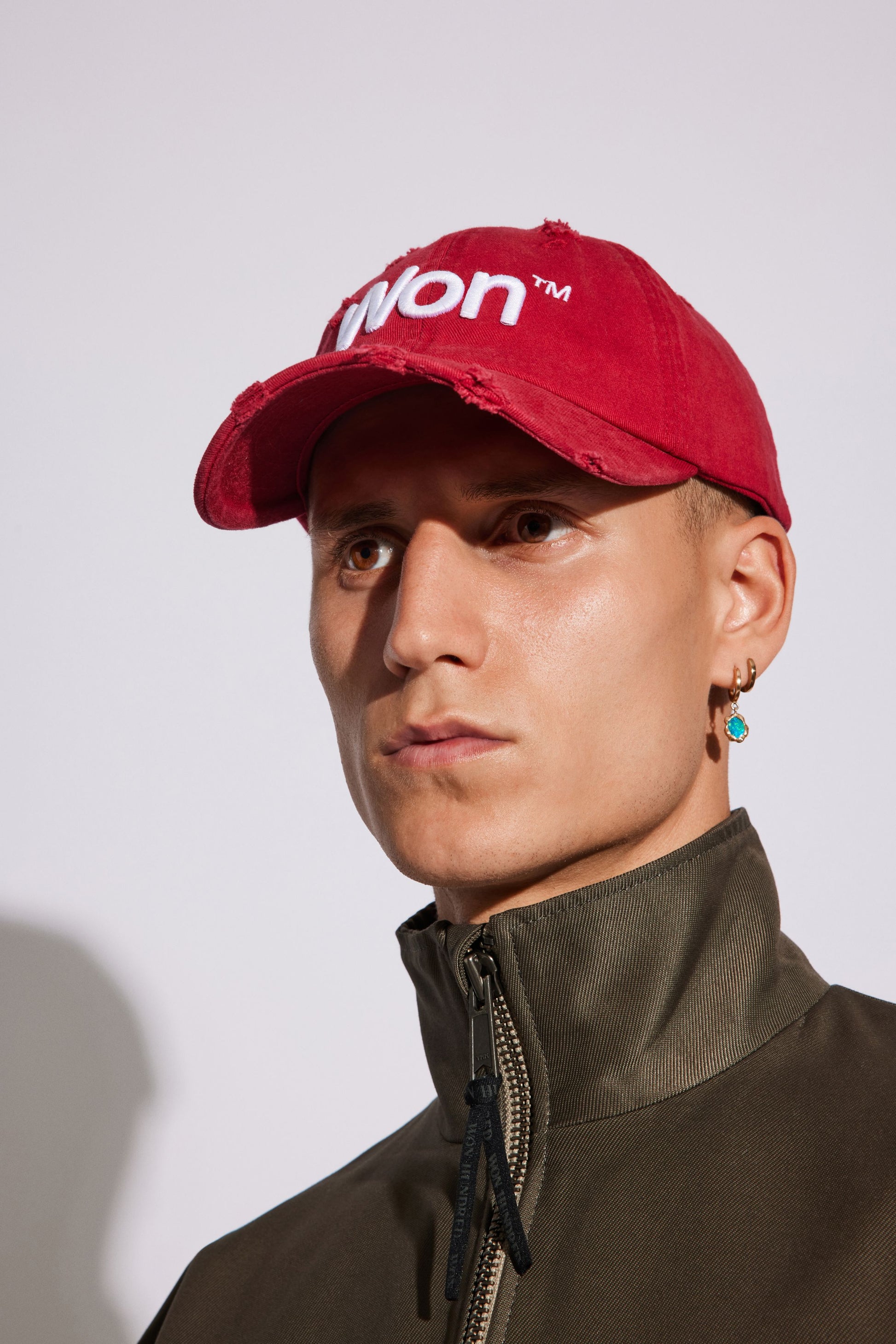 Won Hundred Unisex The Staff Cap Accessories Red