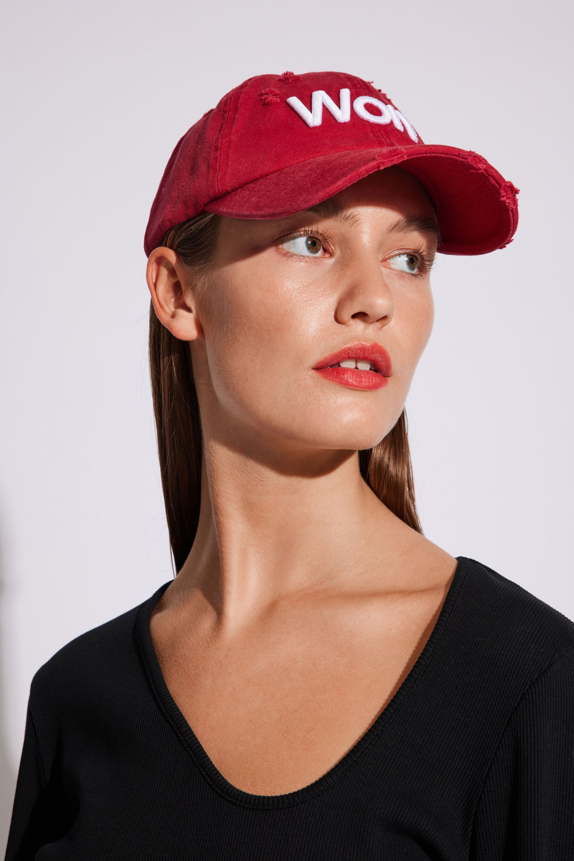 Won Hundred Unisex The Staff Cap Accessories Red