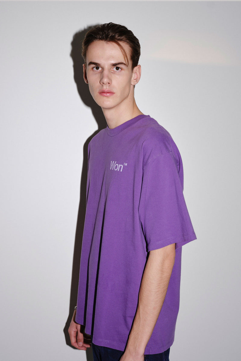 The staff tee M - Patrician Purple – Won Hundred Online Store