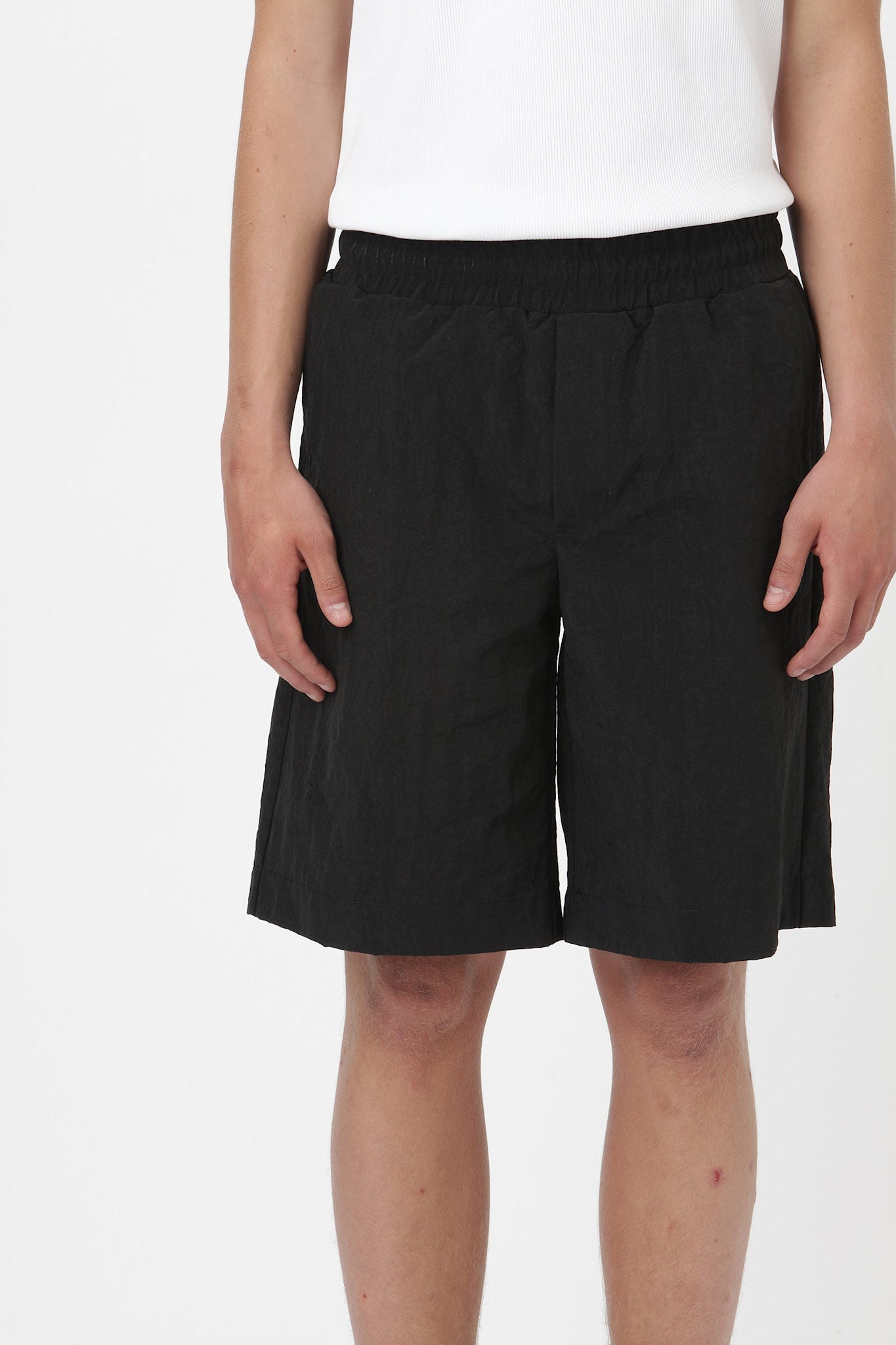 Won Hundred Men Thiago Nylon Shorts Black