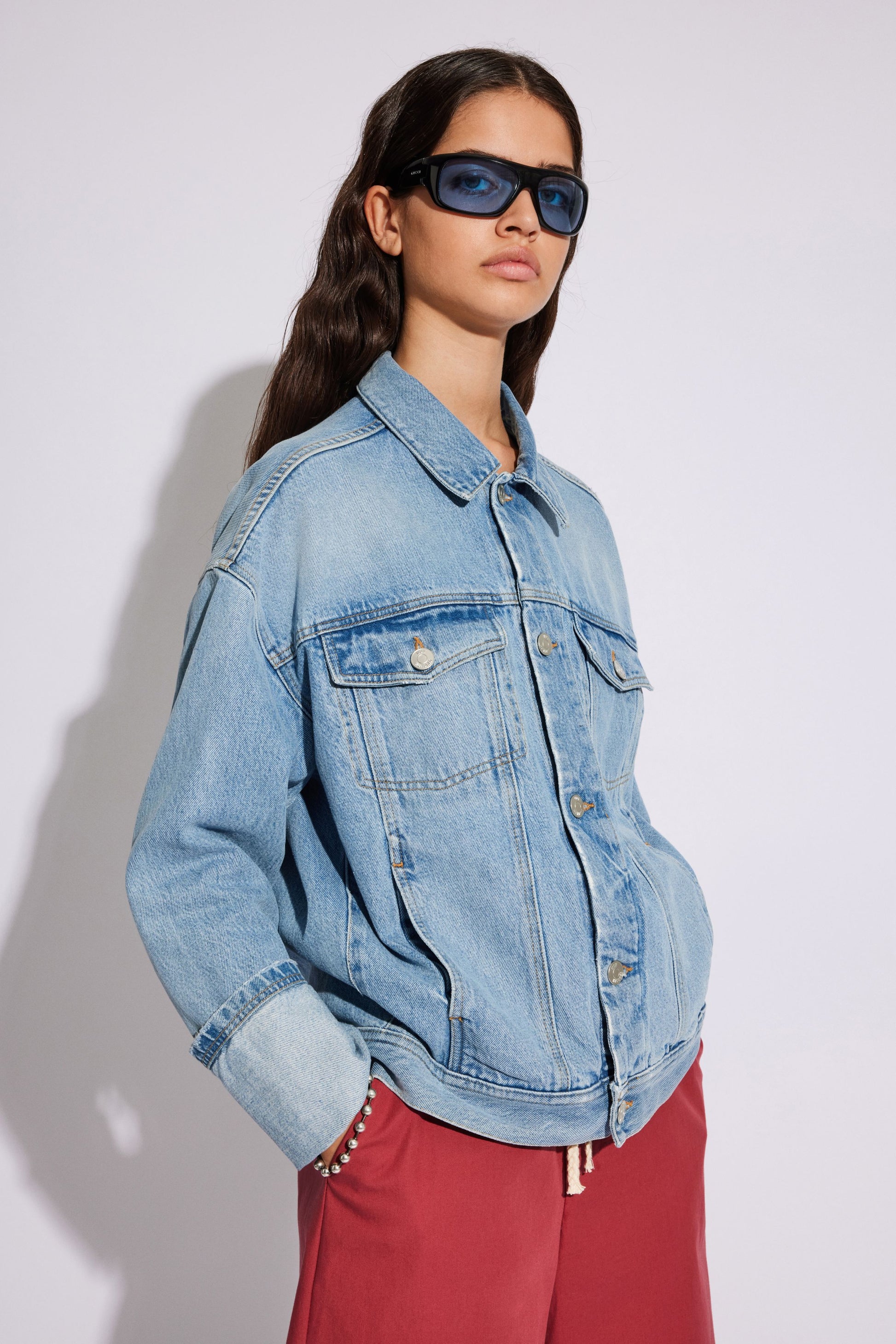 Won Hundred Women Vilda Denim Jacket Jacket Wash Six