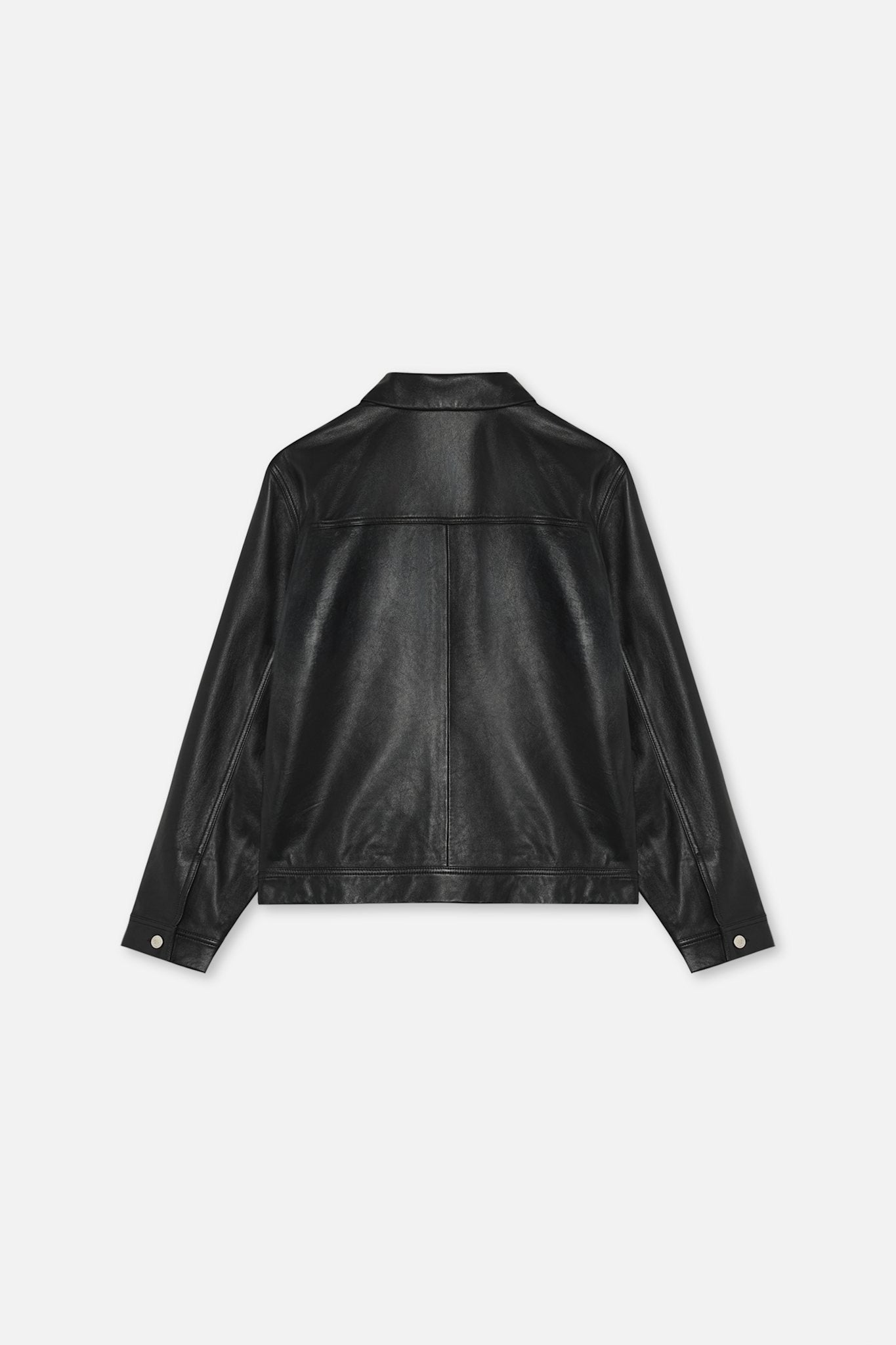 Clayton Leather Shirt Jacket - Won Hundred Online Store
