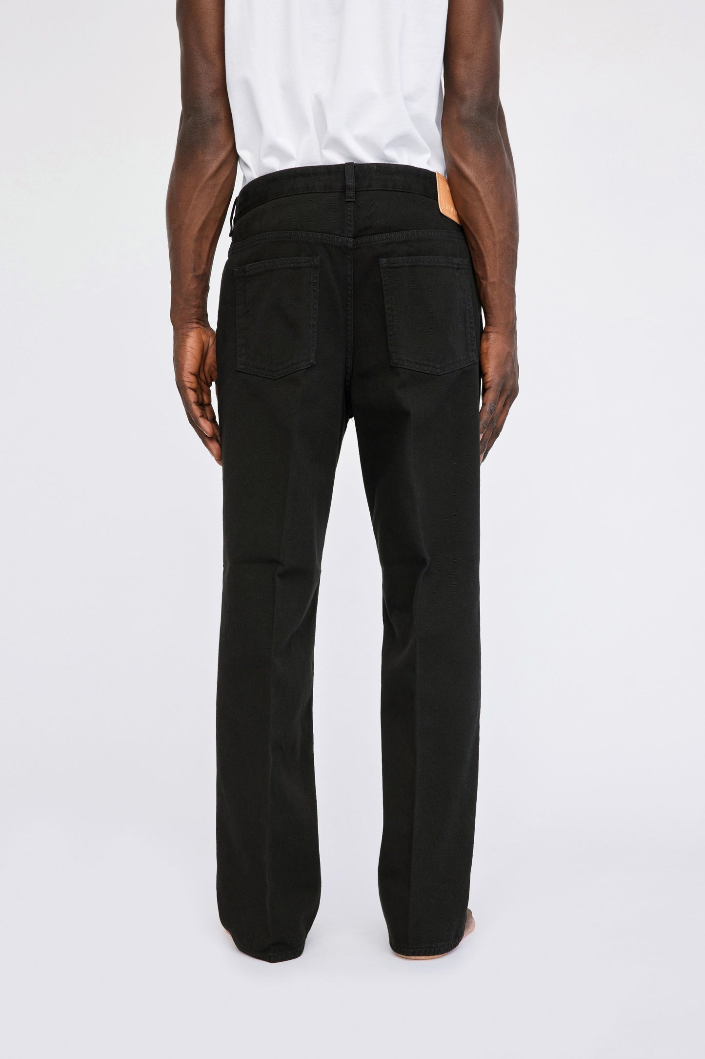 Won Hundred Men Wayne Trousers Trousers Black