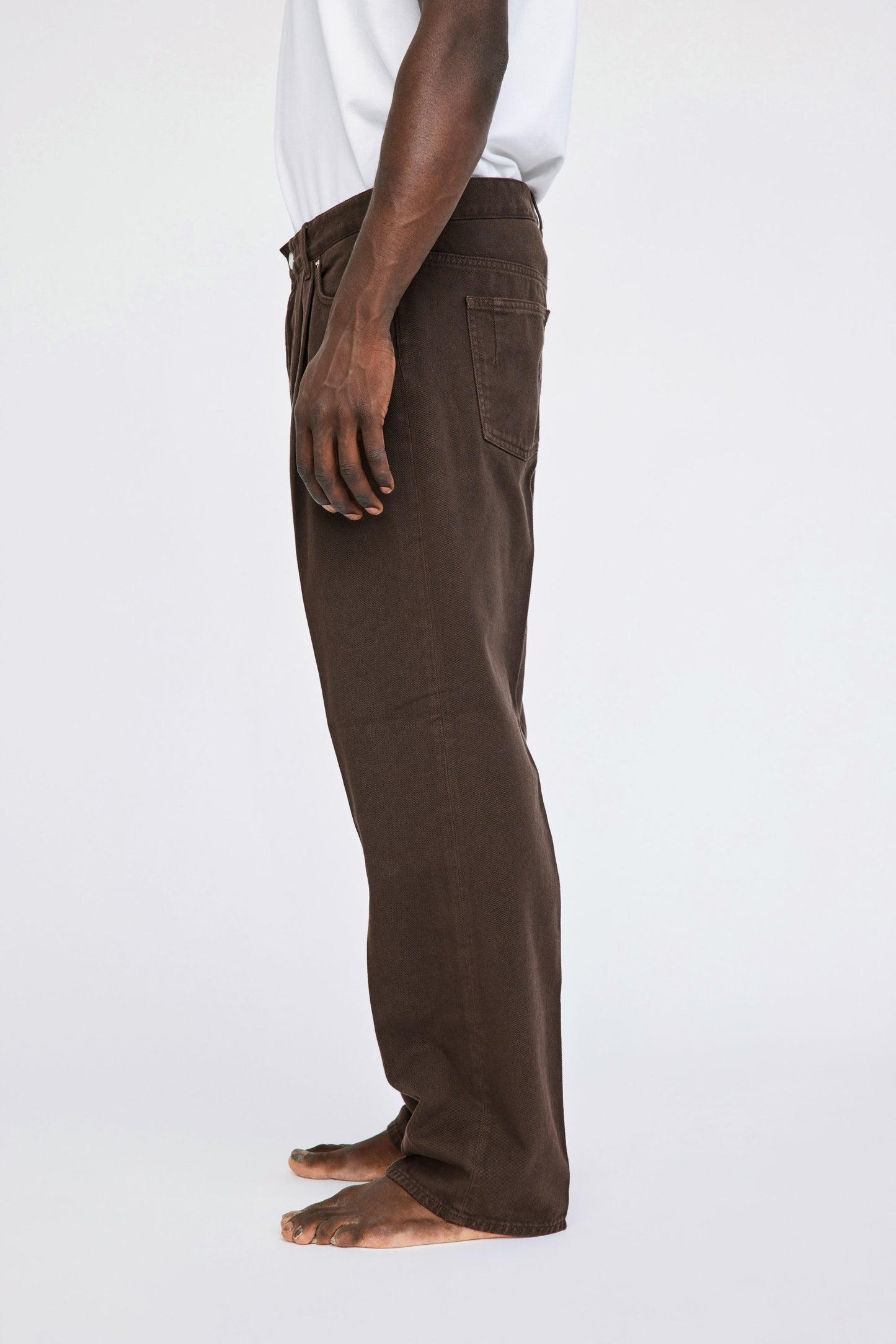 Won Hundred Men Wayne Trousers Trousers Coffee Bean