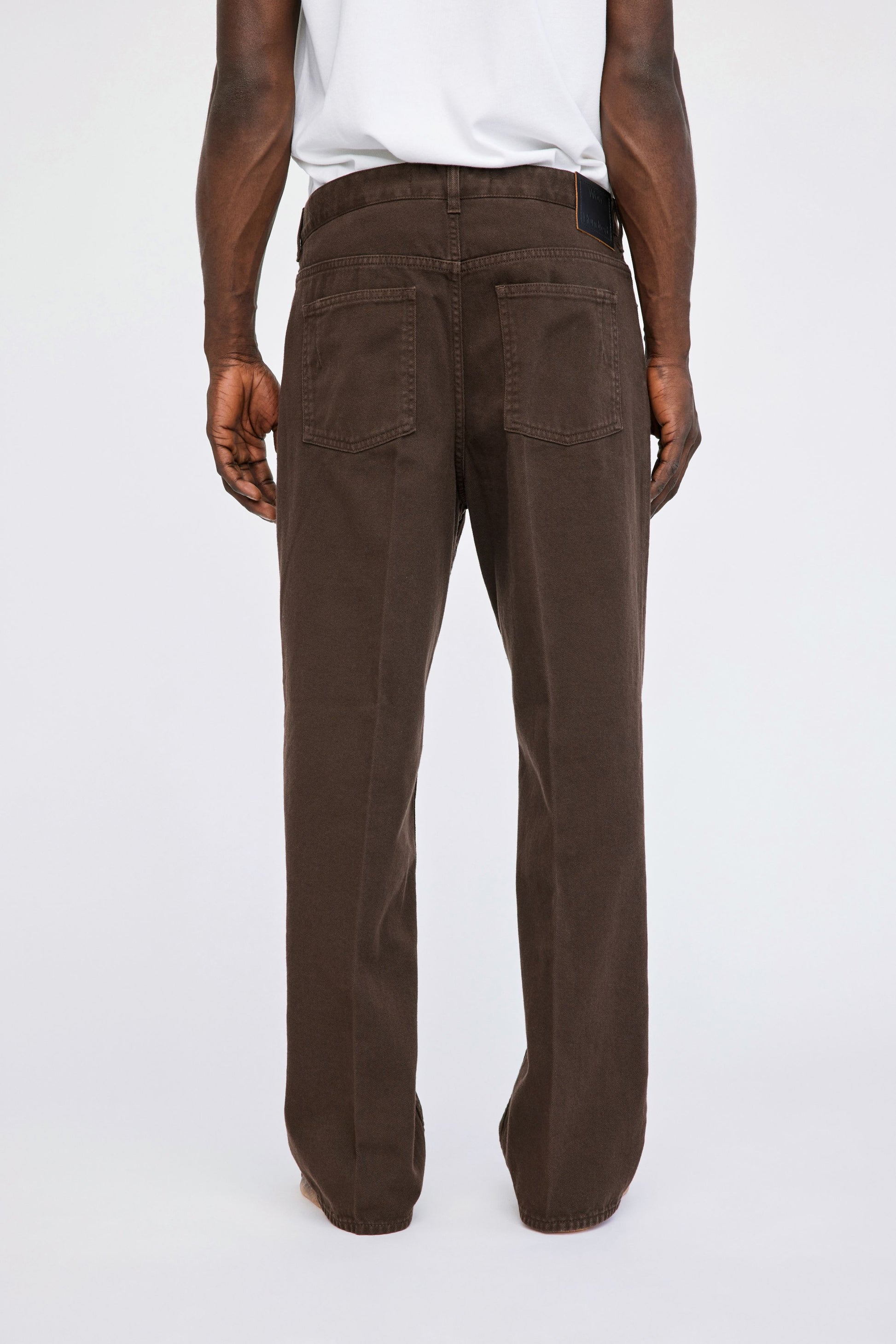 Won Hundred Men Wayne Trousers Trousers Coffee Bean