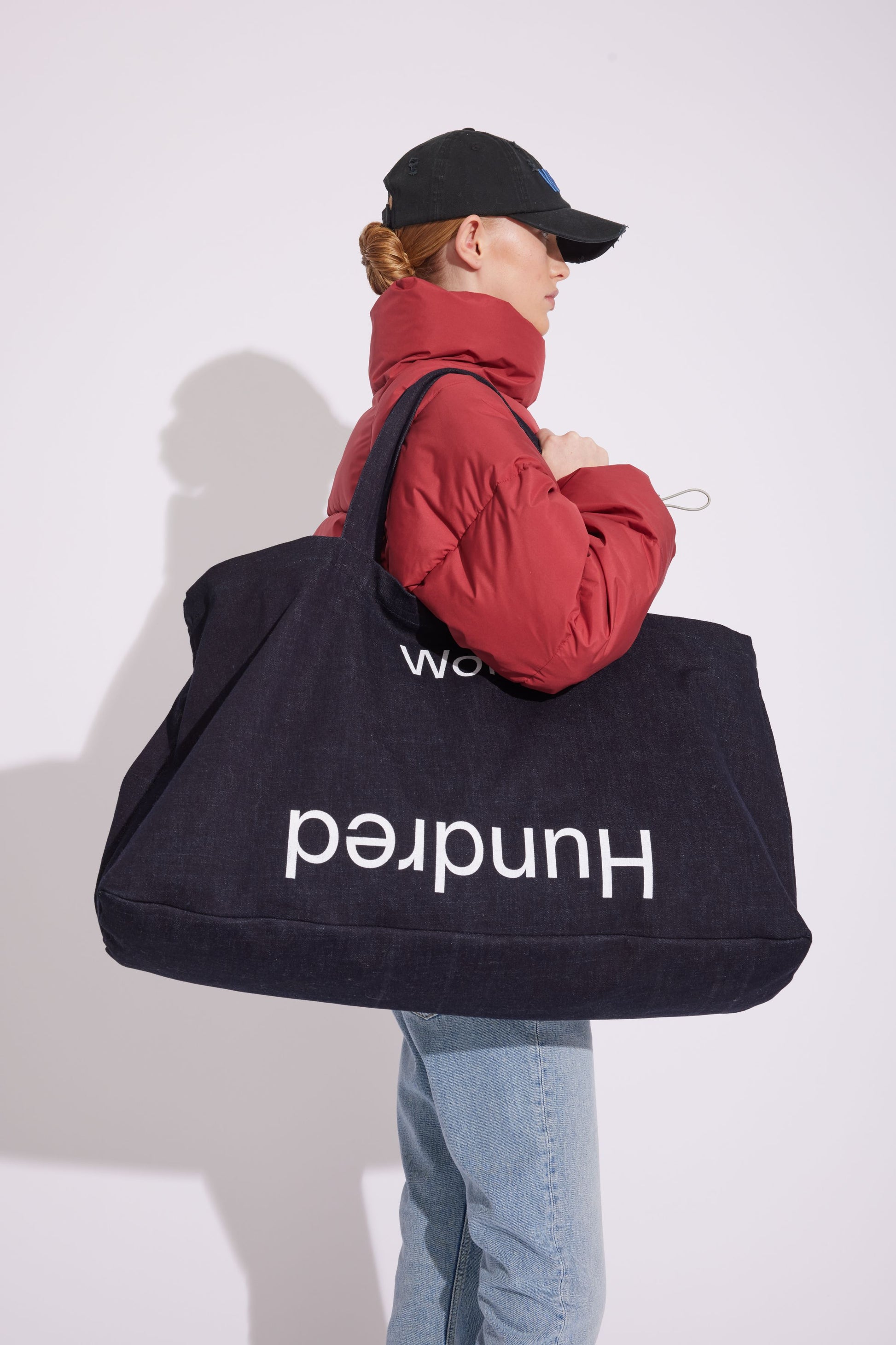 Won Hundred Unisex Weekend Bag FW22 Accessories Rinse Blue