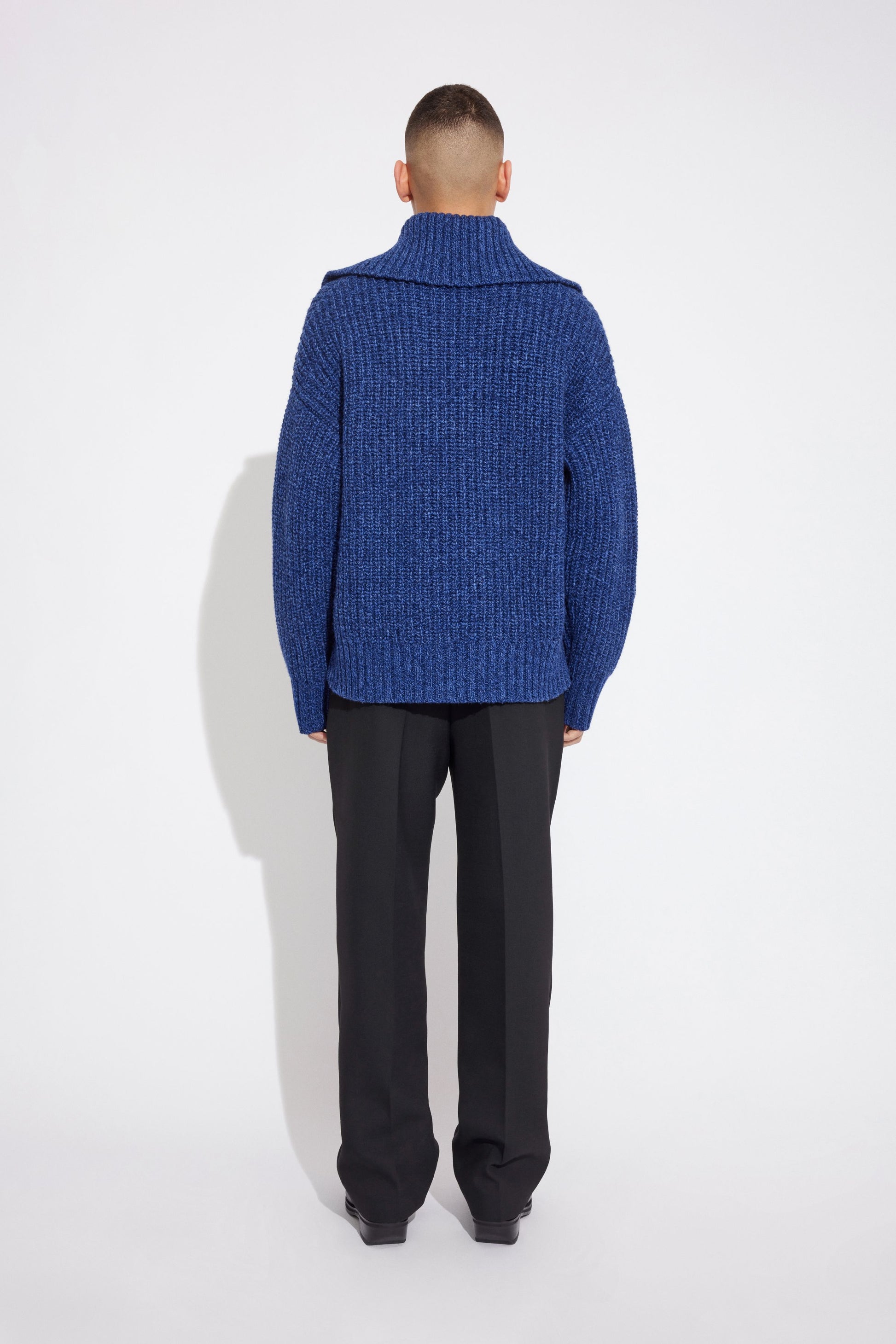 Won Hundred Men Zachary Knit Knitwear Federal Blue